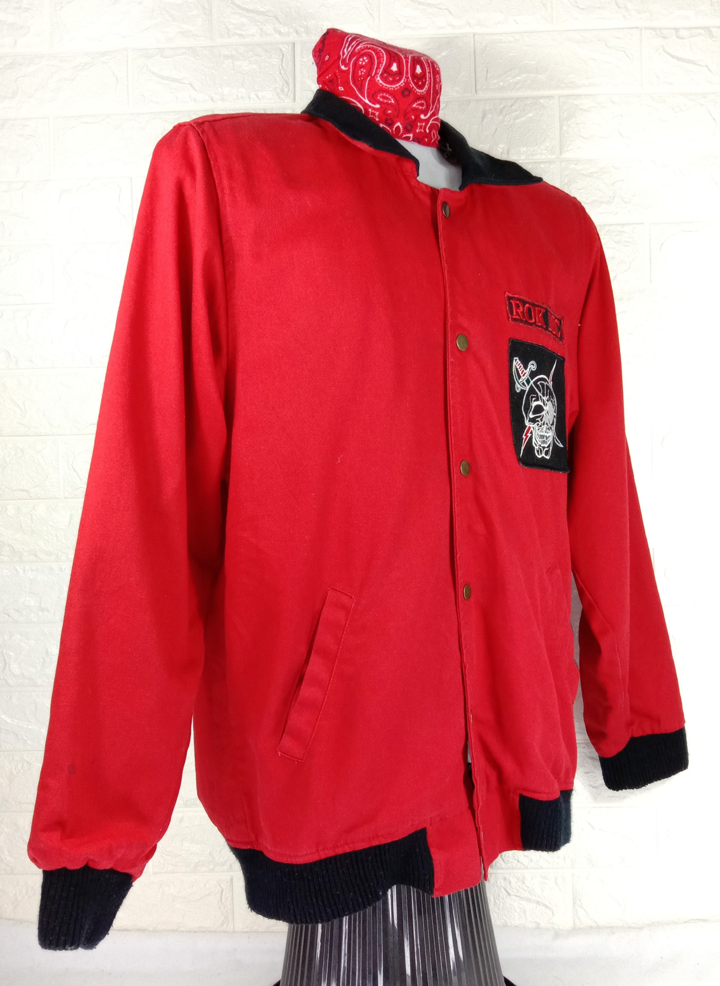 Rokit Vintage London Design By Rokit Over Printed Jacket Size US L / EU 52-54 / 3 - 3 Thumbnail
