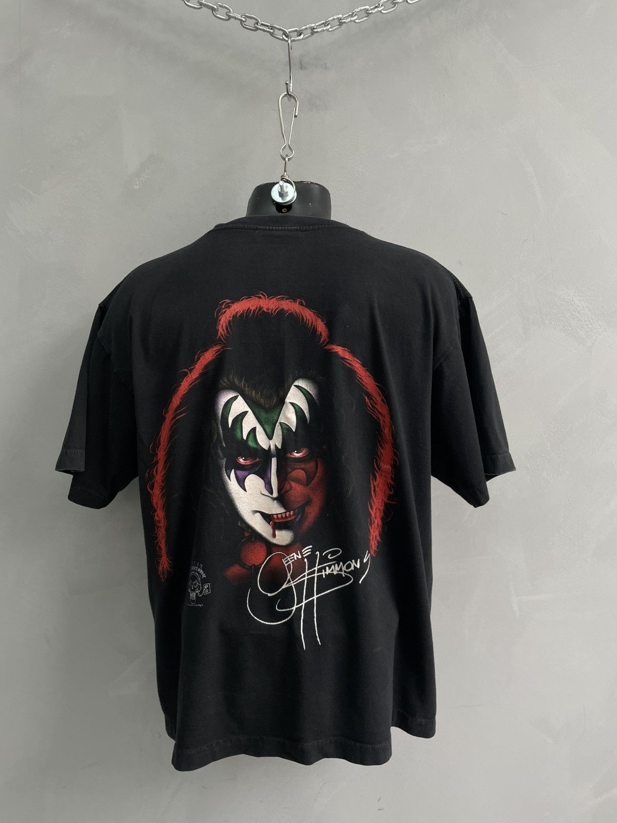 KISS Rare 90s KISS band tour t shirt Gene simmons tee Size US L / EU 52-54 / 3 - 7 Thumbnail