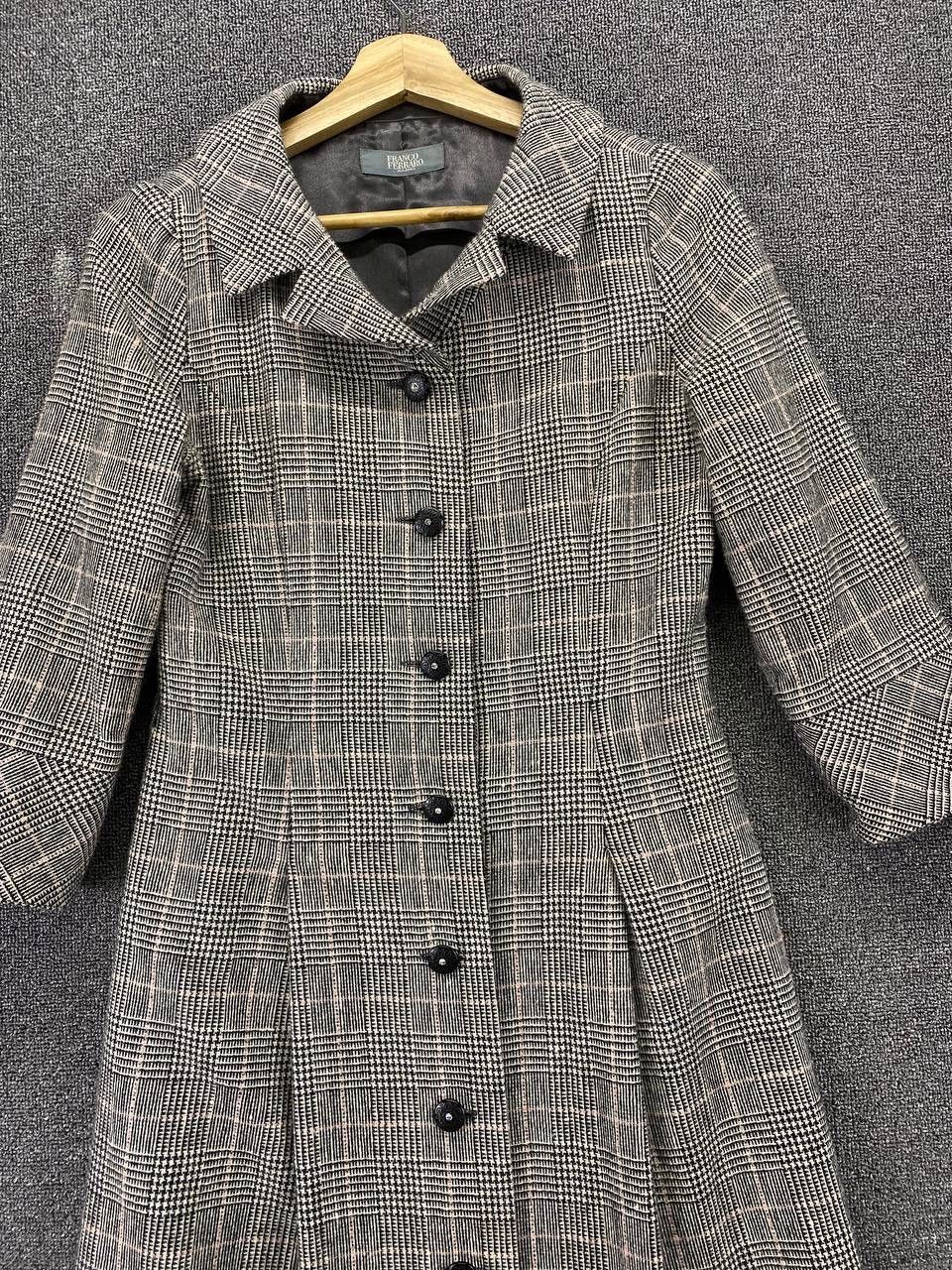 Vintage Vintge Franco Ferraro Shirts Button Up Long Jacket Size XS / US 0-2 / IT 36-38 - 3 Thumbnail