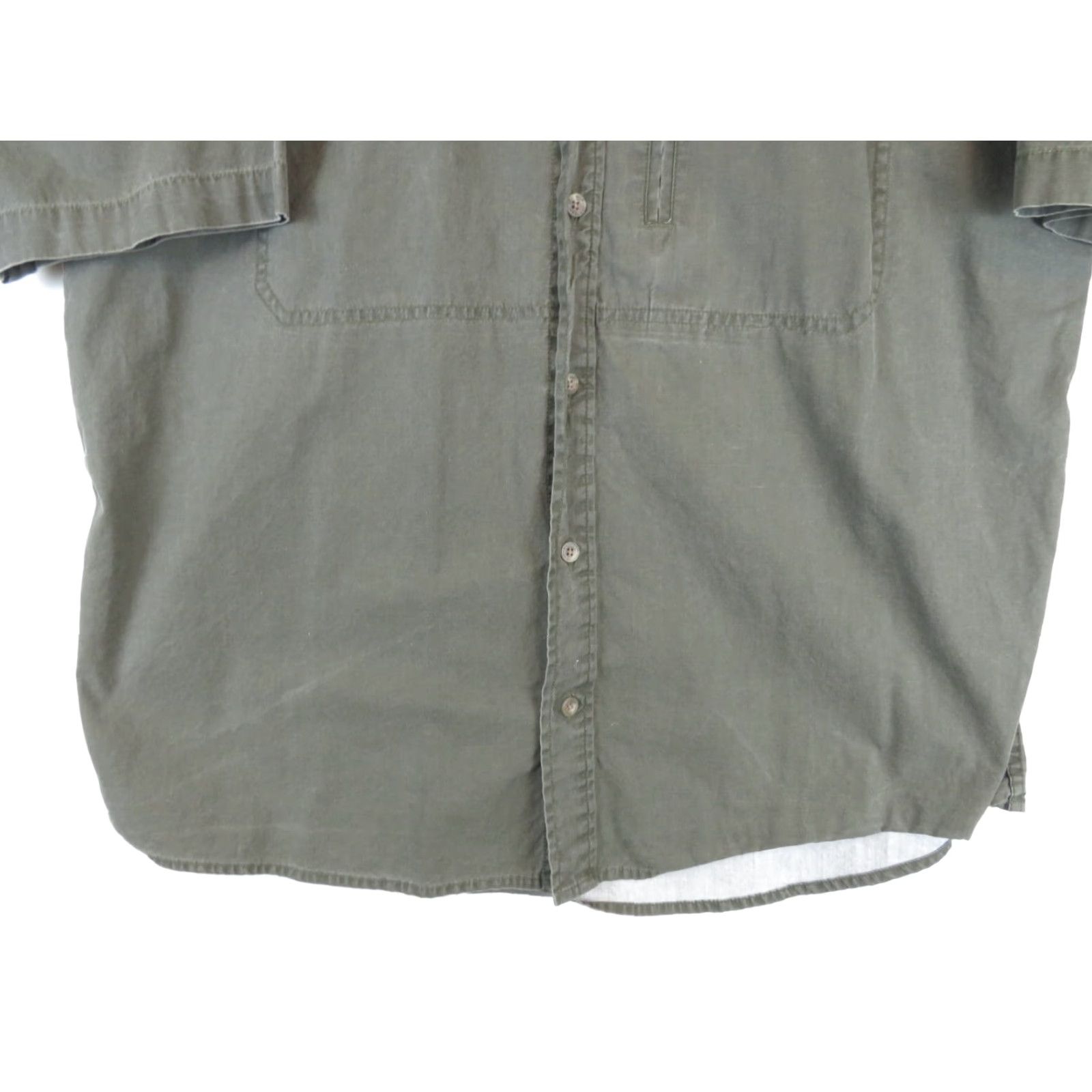 Vintage VINTAGE RedHead Shirt Men L Green Canvas Plaid Long Sleeve Button-Up Pockets Button Size US L / EU 52-54 / 3 - 2 Thumbnail