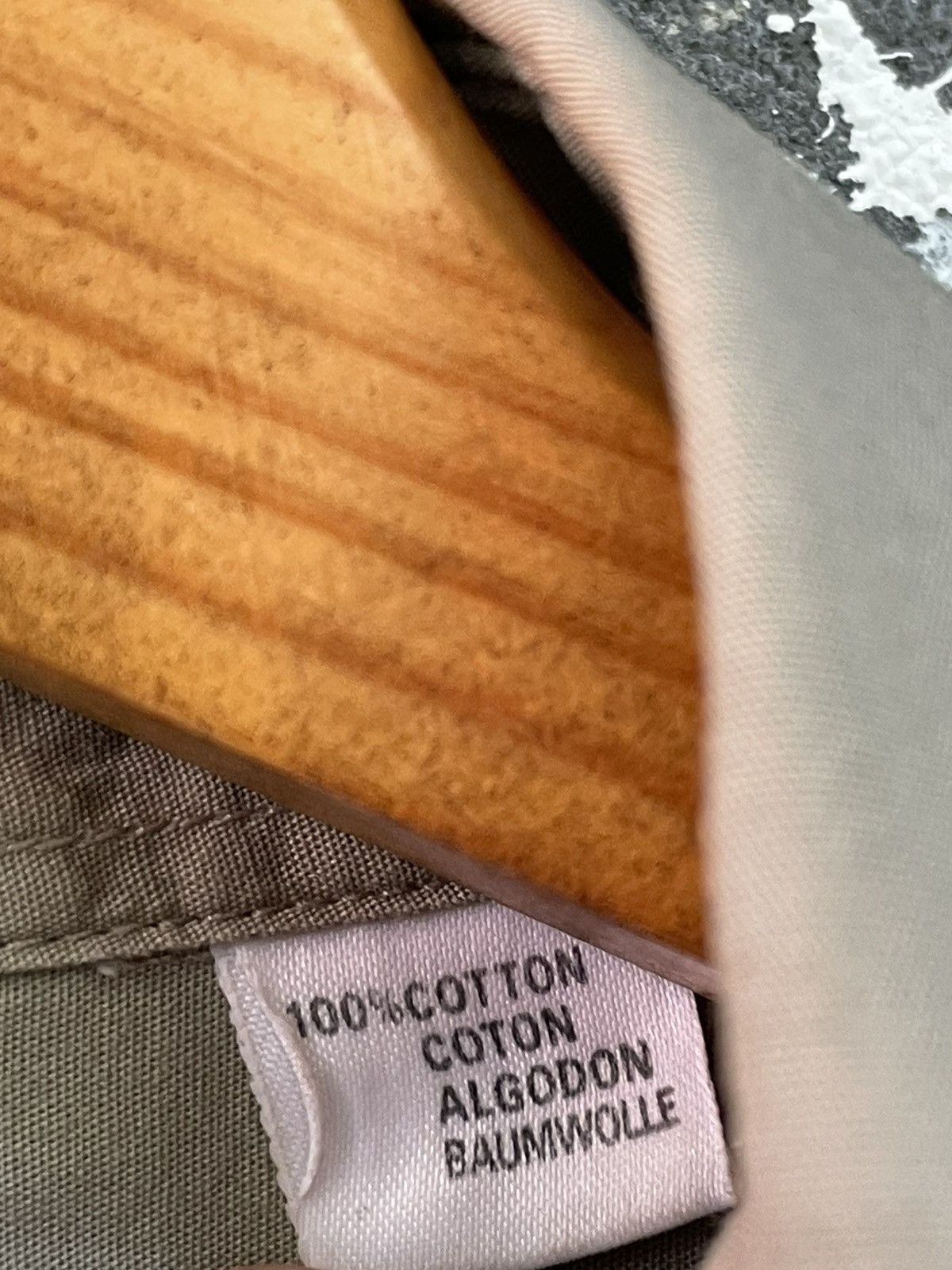 Saint Laurent Paris Saint Laurent Jeans Shirt Button Up Beige YVES RARE Size US XL / EU 56 / 4 - 11 Thumbnail