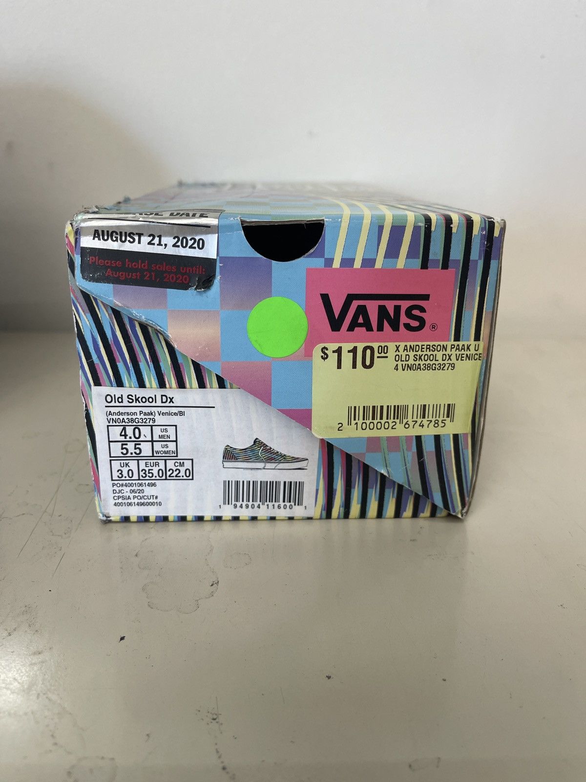 Vans Vans Old Skool DX Anderson Paak Venice Women Size 5.5 Size US 5.5 / IT 35.5 - 7 Thumbnail