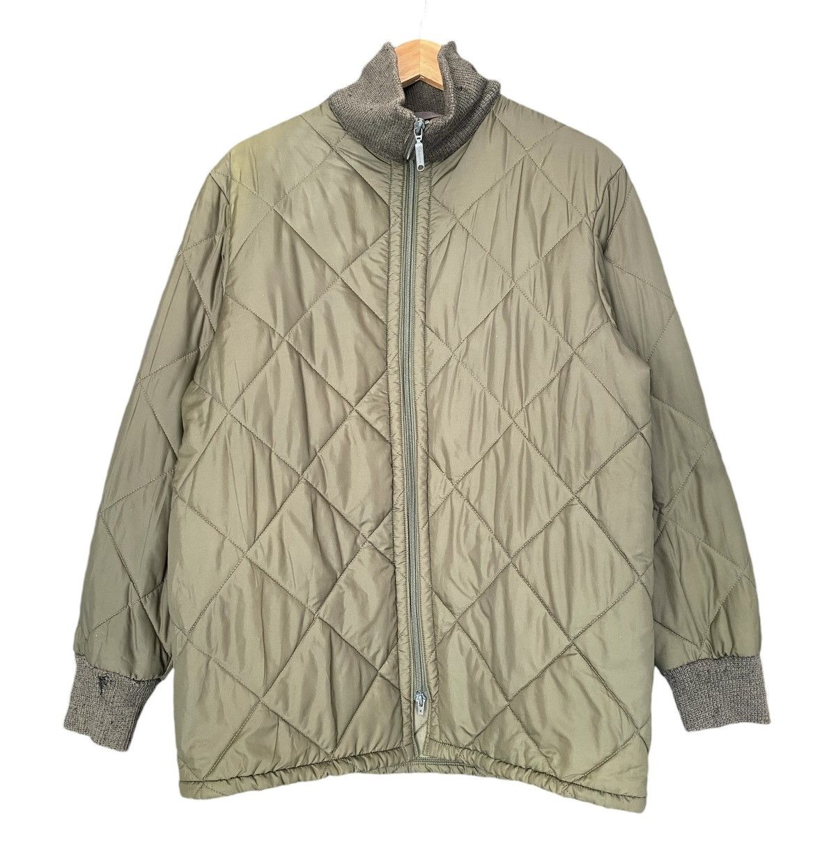 Vintage Vintage SCHWARZ PASSAU GERMAN Quilted Liner Jacket Size US M / EU 48-50 / 2 - 1 Thumbnail
