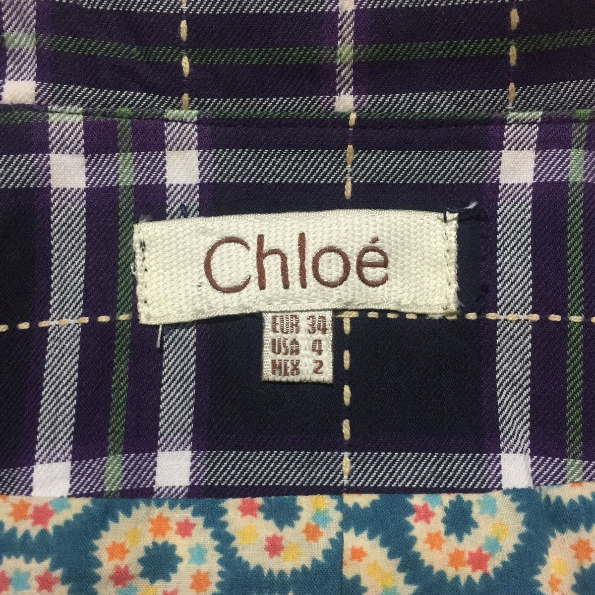 Chloe Chloe Tartan Blazers Size M / US 6-8 / IT 42-44 - 5 Thumbnail