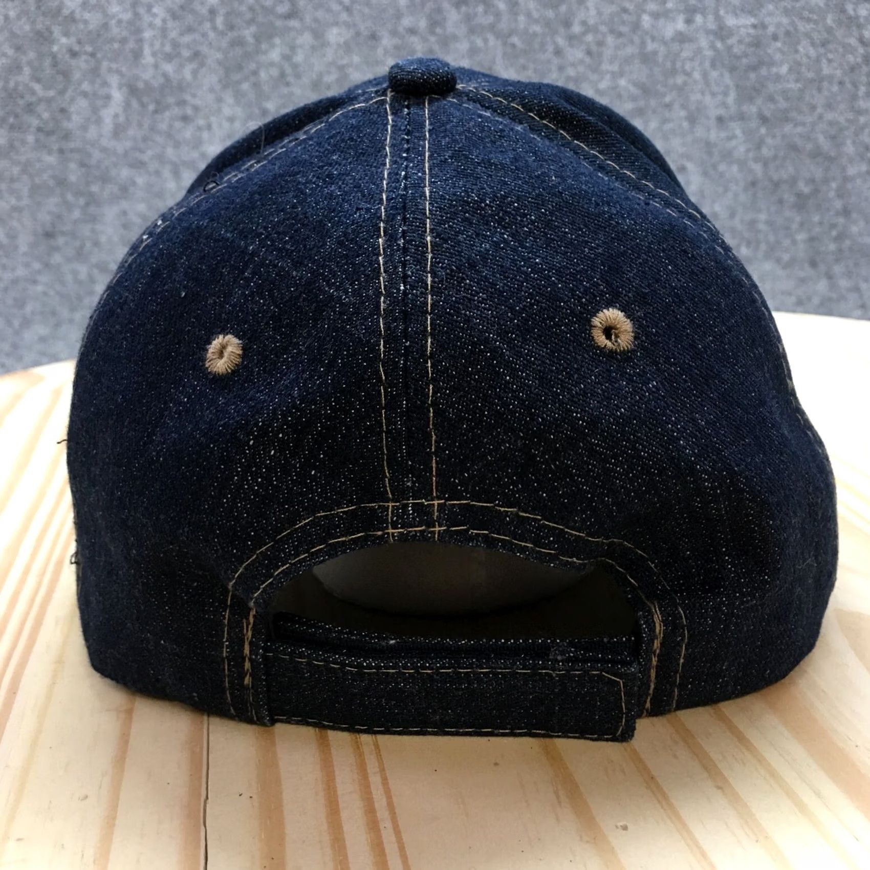 Vintage Arizona Blue OS Adjustable Curved Brim Embroidered Logo Baseball Cap Men Size ONE SIZE - 6 Thumbnail