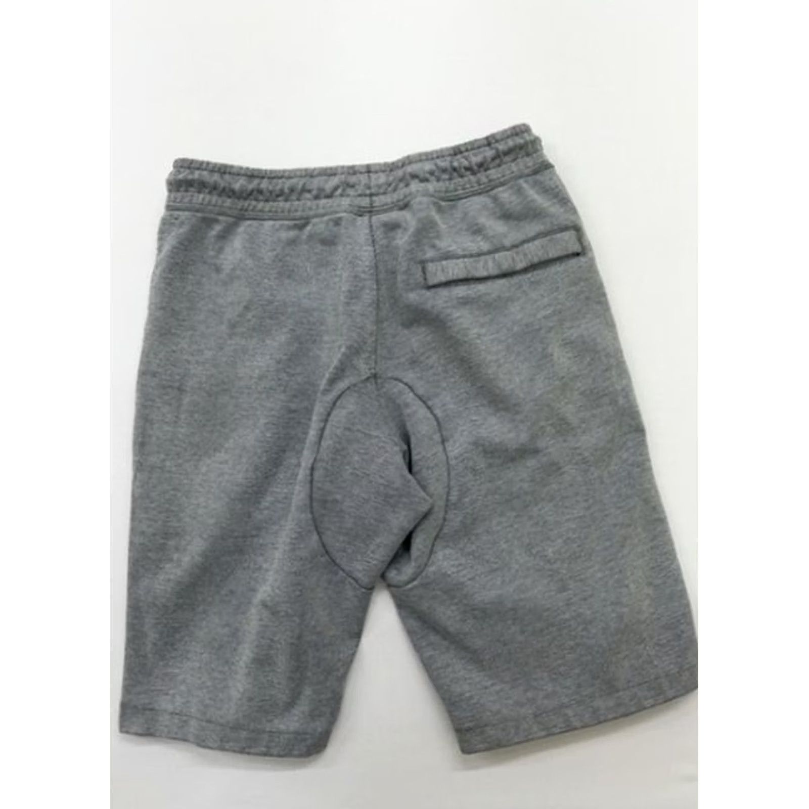 Nike Nike Men Heather Gray Fleece Shorts Drawstring Pockets Size S Regular Size US 29 - 2 Thumbnail