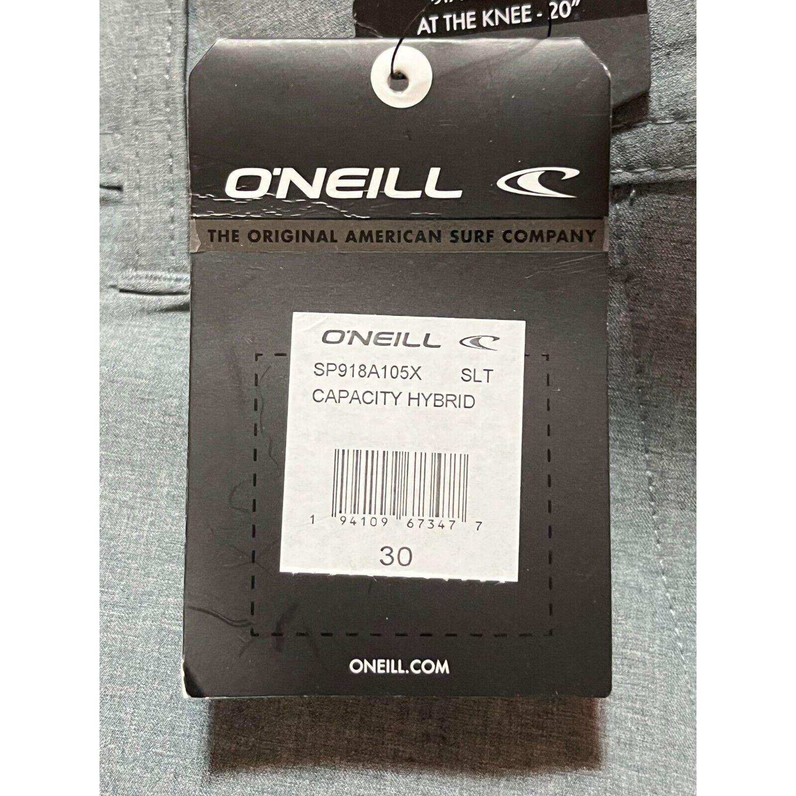 O'Neill O’Neill Shorts Men Size 30 Hybrid Stretch Standard Fit Gray Size US 30 / EU 46 - 11 Thumbnail