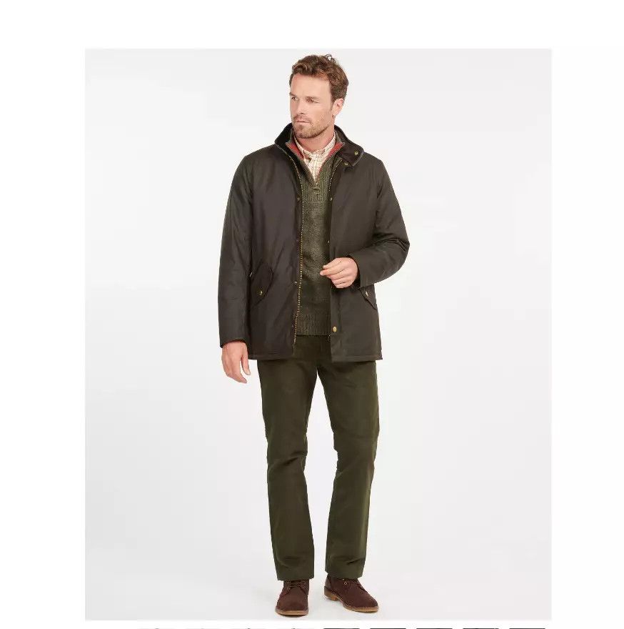 Barbour Barbour Men's Prestbury Wax Jacket Size US XL / EU 56 / 4 - 5 Thumbnail