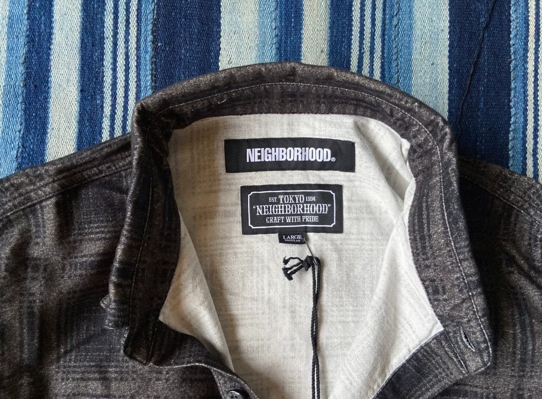 Neighborhood NEIGHBORHOOD x UGG Plaid Painted Shirt Jacket 19AW L Size US L / EU 52-54 / 3 - 4 Thumbnail