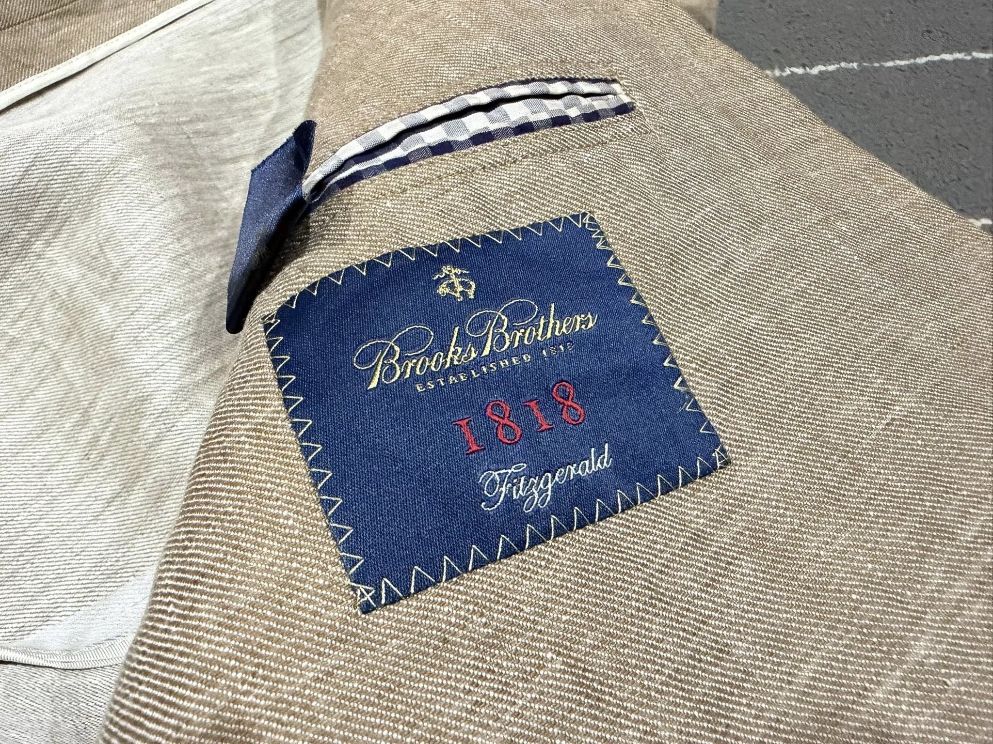 Brooks Brothers Brooks Brothers 1818 fitzgerald blazer L 8126 Size 46R - 12 Thumbnail