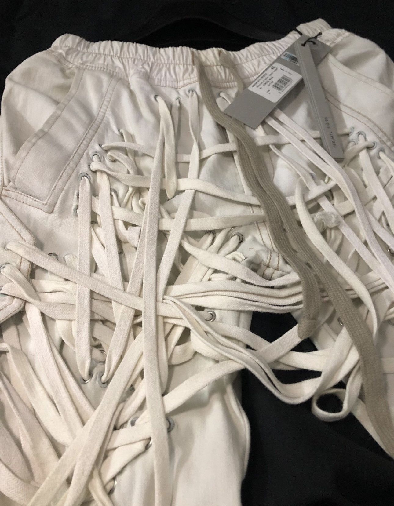 Rick Owens RICK OWENS SS20 THOMAS JOGGERS Size US 32 / EU 48 - 4 Thumbnail