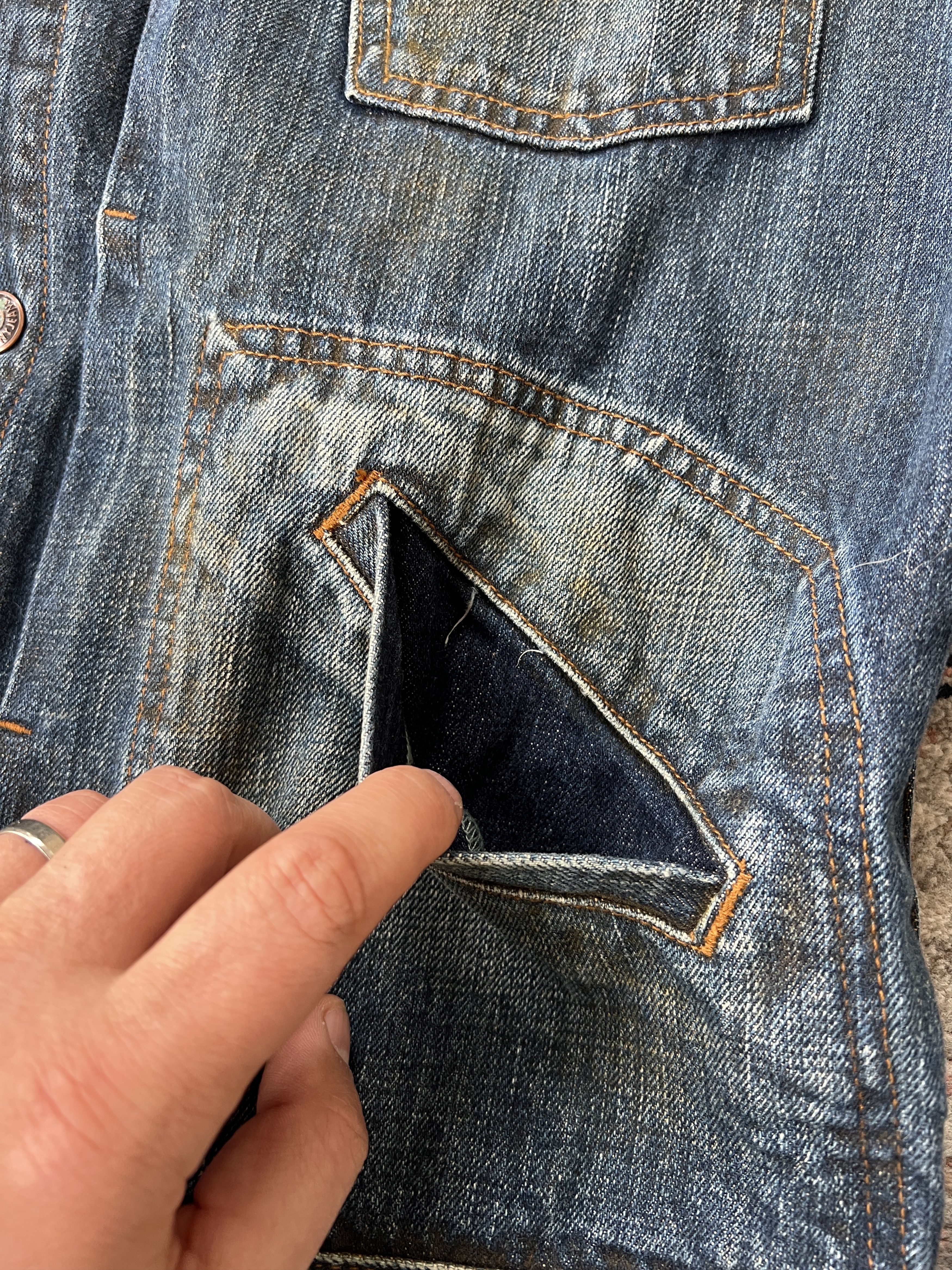 DKNY DNKY Denim jacket Size US L / EU 52-54 / 3 - 3 Thumbnail