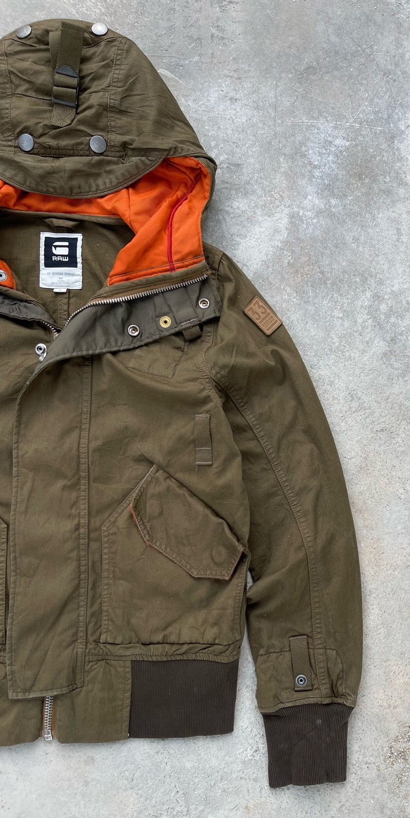 G-Star × Japanese Brand × Le Grande Bleu (L.G.B.) 🔥RARE🔥G-STAR RAW MFD PARACHUTE BOMBER JACKET LGB STYLE Size US S / EU 44-46 / 1 - 7 Thumbnail