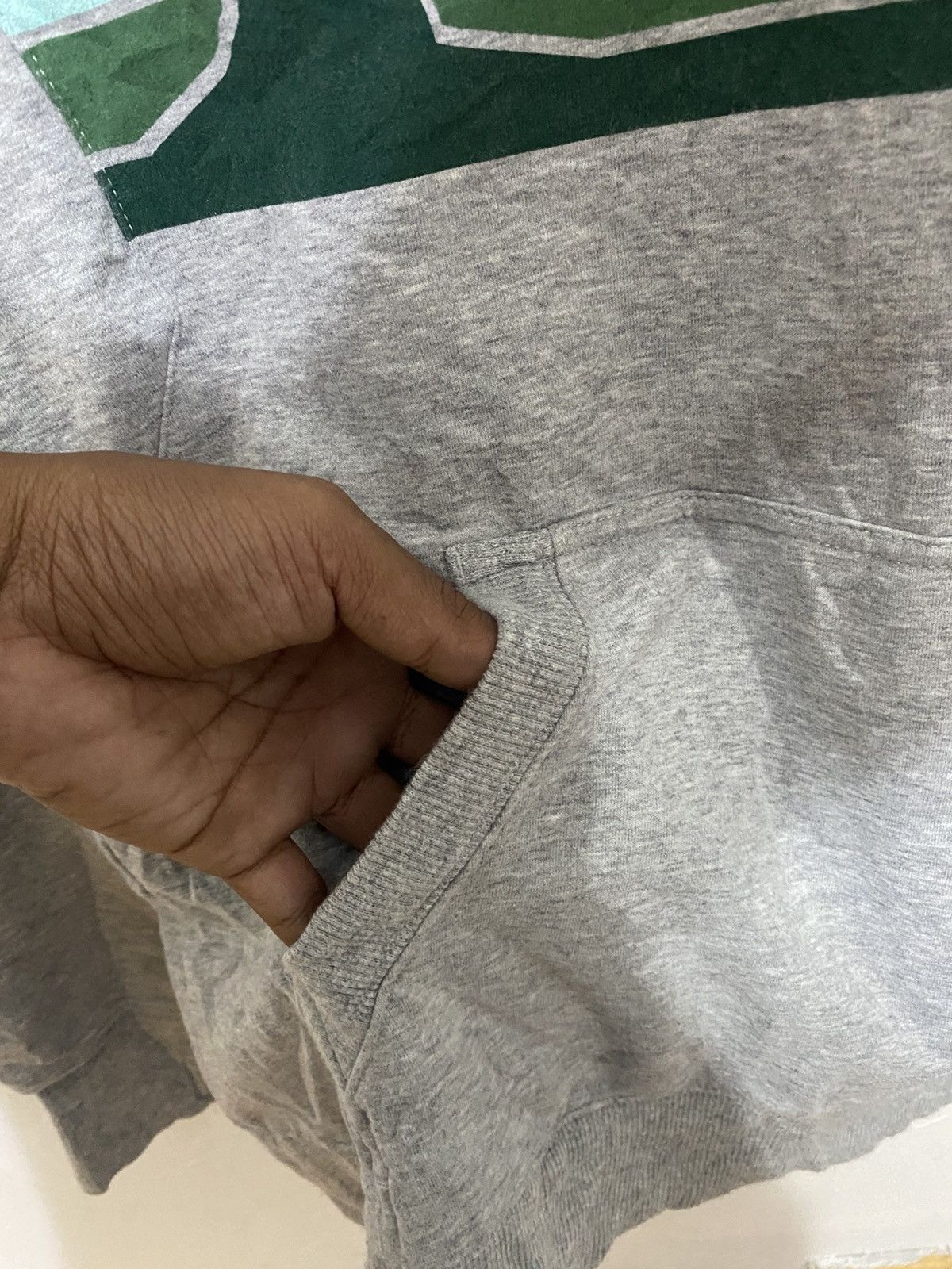L.L. Bean L.L. Bean Gray Scenic Stripe Hoodie Sweatshirt very rare Size US S / EU 44-46 / 1 - 6 Thumbnail