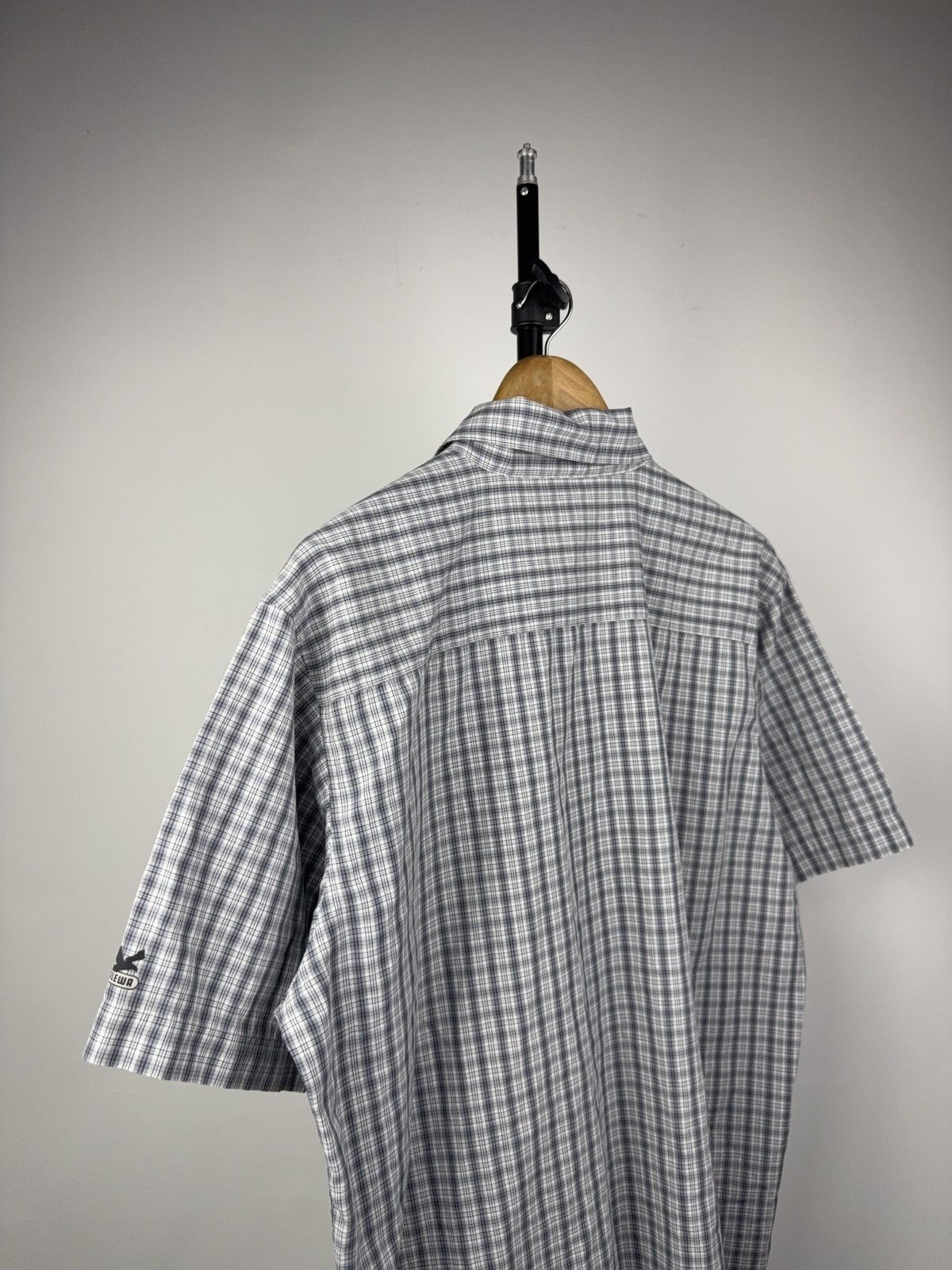 SALEWA Salewa Gorpcore Outdoor Hiking Shirt Grey Plaid Zip Pocket Size US XL / EU 56 / 4 - 9 Thumbnail