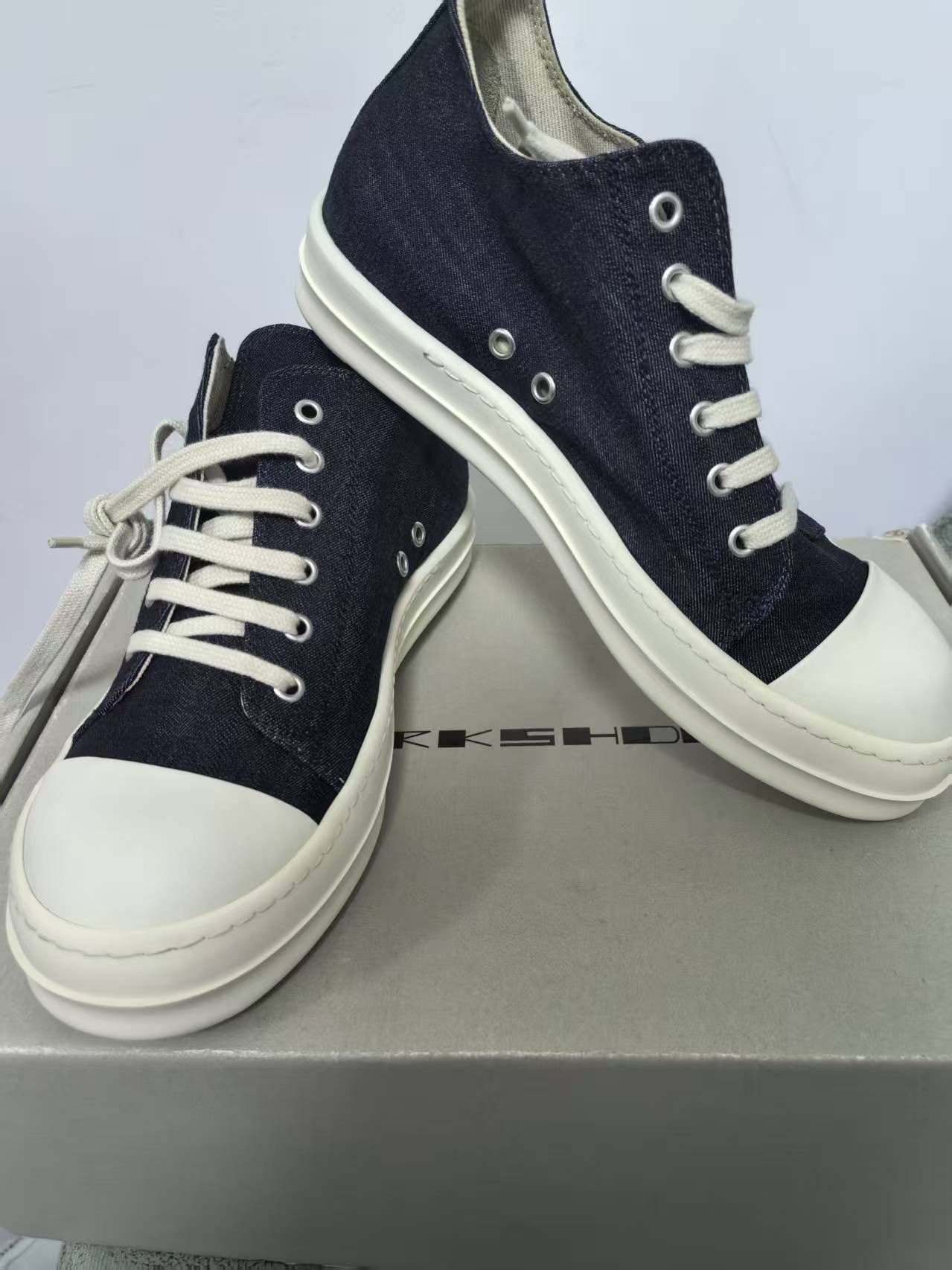 Rick Owens Rick Owens Low-Top Sneakers Size US 7 / EU 40 - 5 Thumbnail