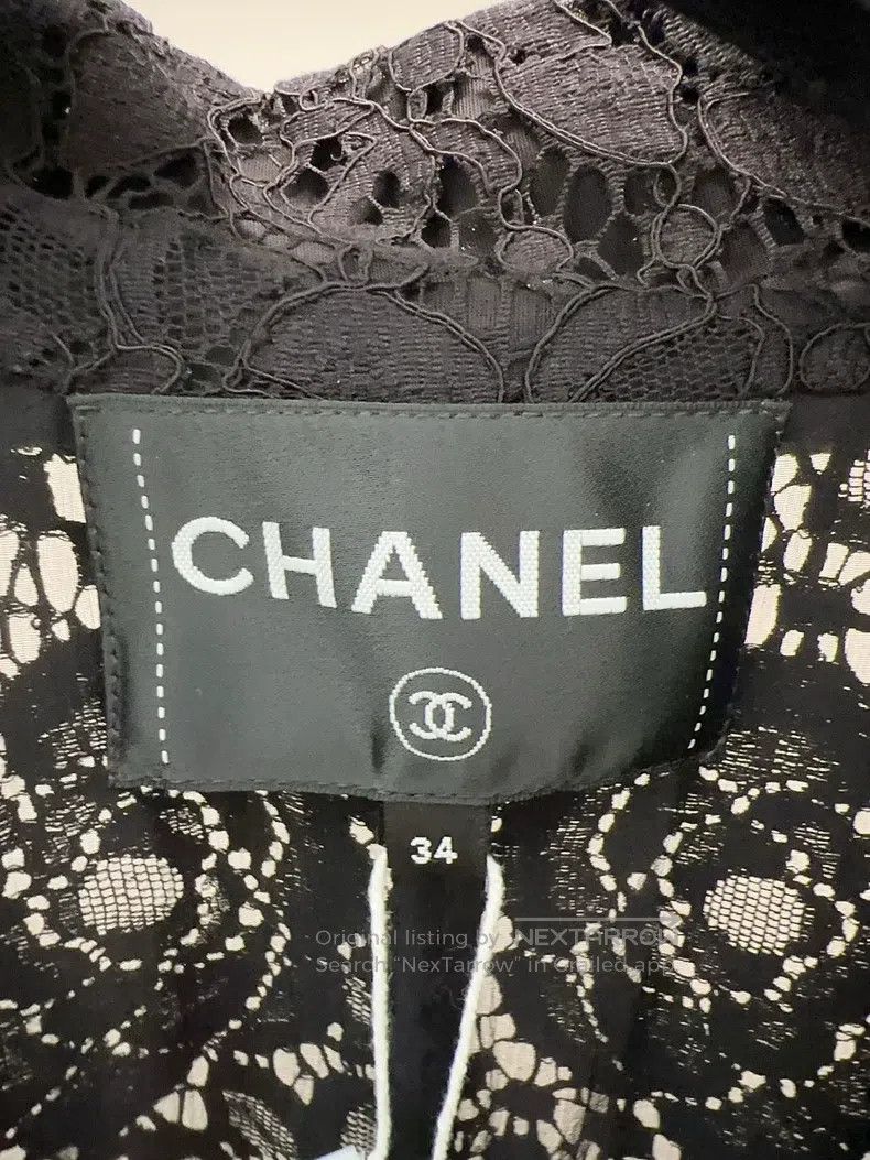 Chanel Chanel Black lace jacket Size XXS / US 00 / IT 34 - 3 Thumbnail