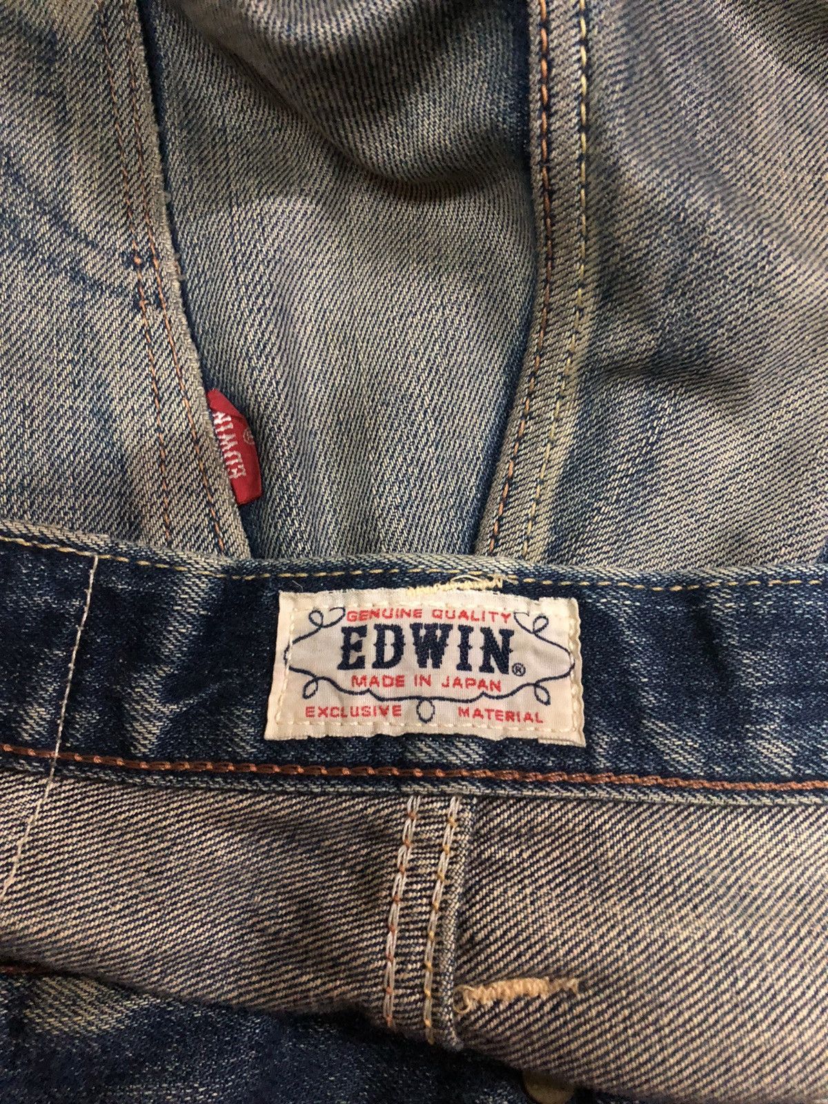 Edwin × If Six Was Nine × Le Grande Bleu (L.G.B.) Edwin Rusty Mud Max Distressed Denim Pants Size US 30 / EU 46 - 3 Thumbnail