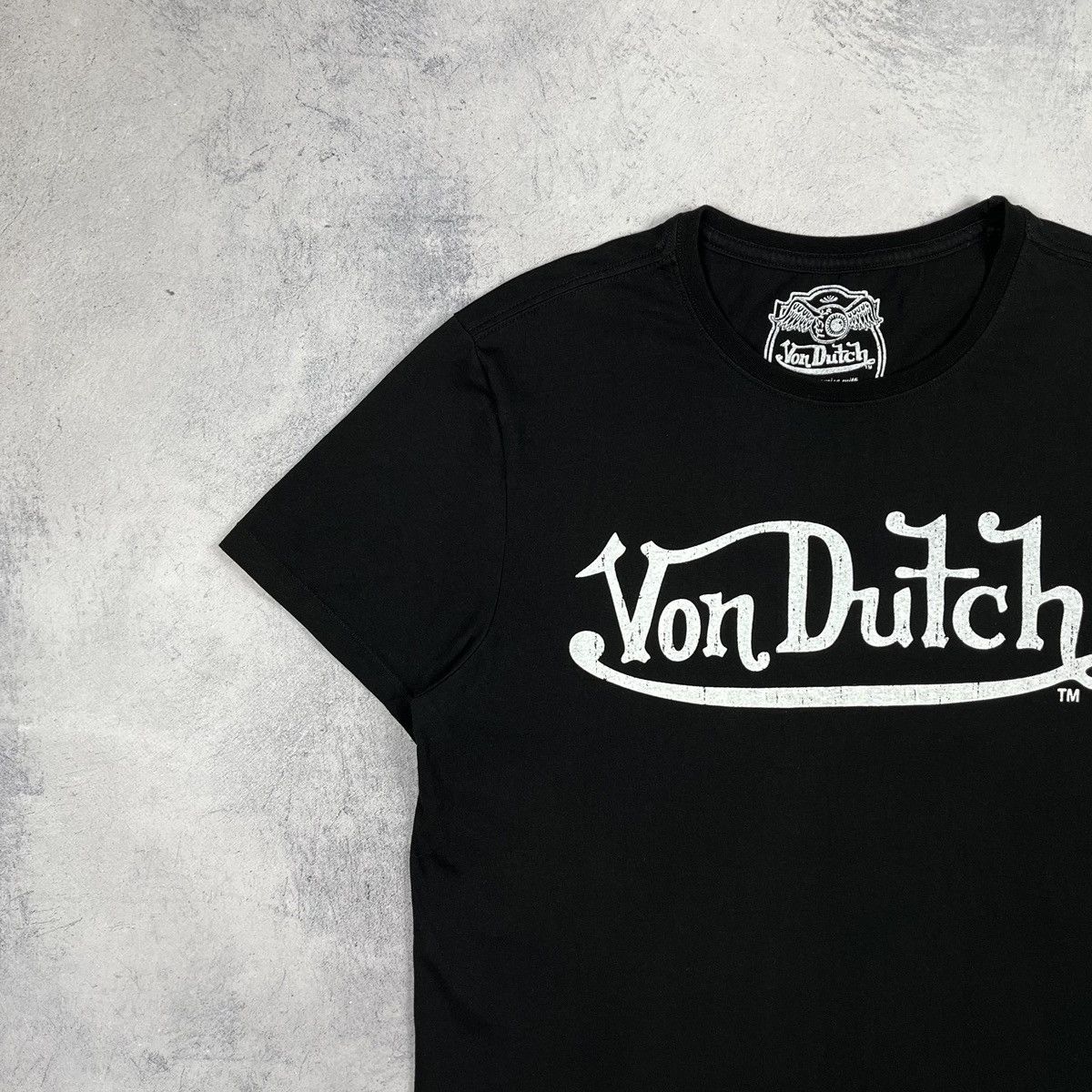 Vintage × Von Dutch Vintage Von Dutch y2k big logo tee 90’s Size US L / EU 52-54 / 3 - 6 Thumbnail