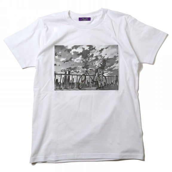 Anime Evangelion Radio EVA "The bicycle ASUKA" Tee Size US M / EU 48-50 / 2 - 8 Thumbnail