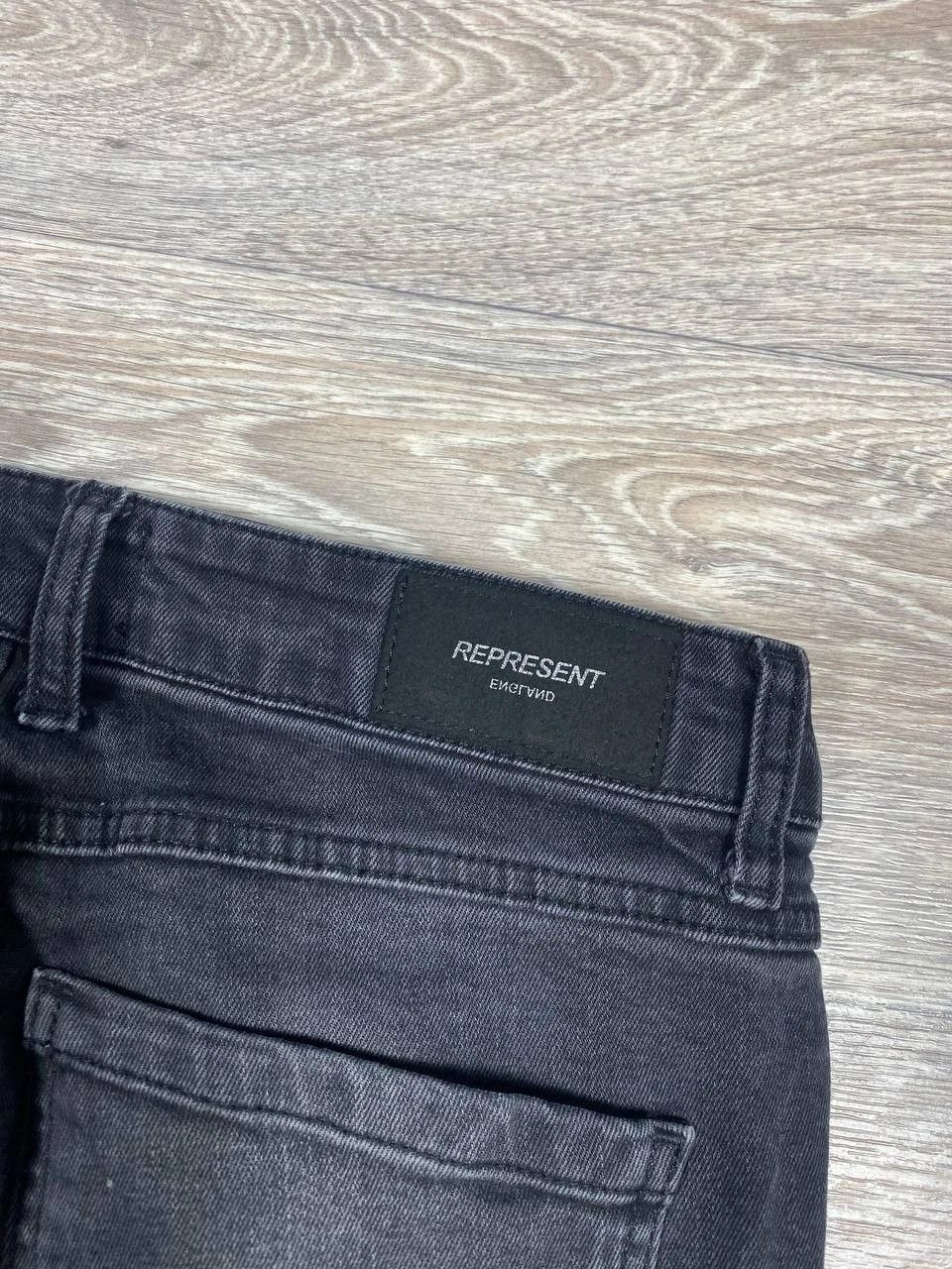 Represent Clo. Represent Men's Essential Denim Black Size 32 Size US 32 / EU 48 - 5 Thumbnail