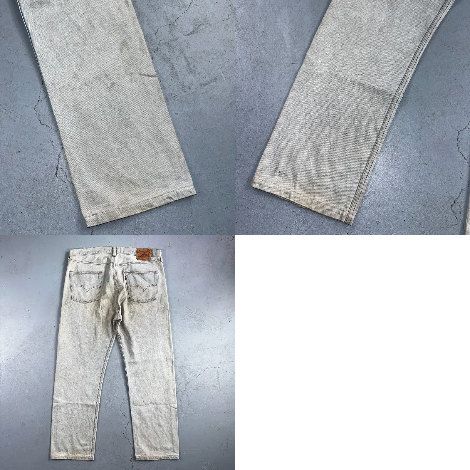 Levi's VINTAGE Levi's 501 Jeans Straight Mens Regular 38 Light Blue 90s UK 501 Series 5-Pocket Denim Size US 38 / EU 54 - 10 Thumbnail