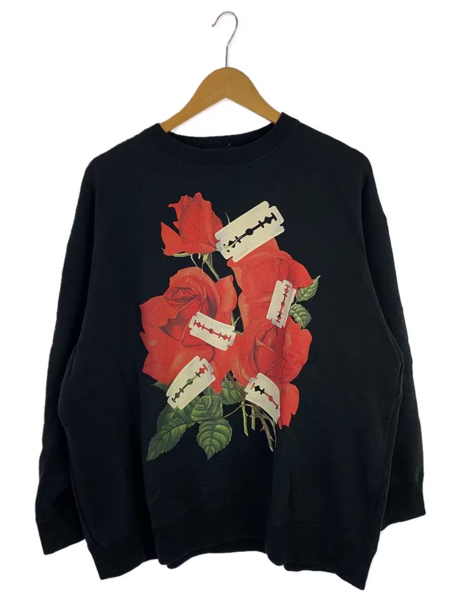 Undercover AW20 Floral Razor Blade Sweatshirt Size US L / EU 52-54 / 3 - 1 Thumbnail