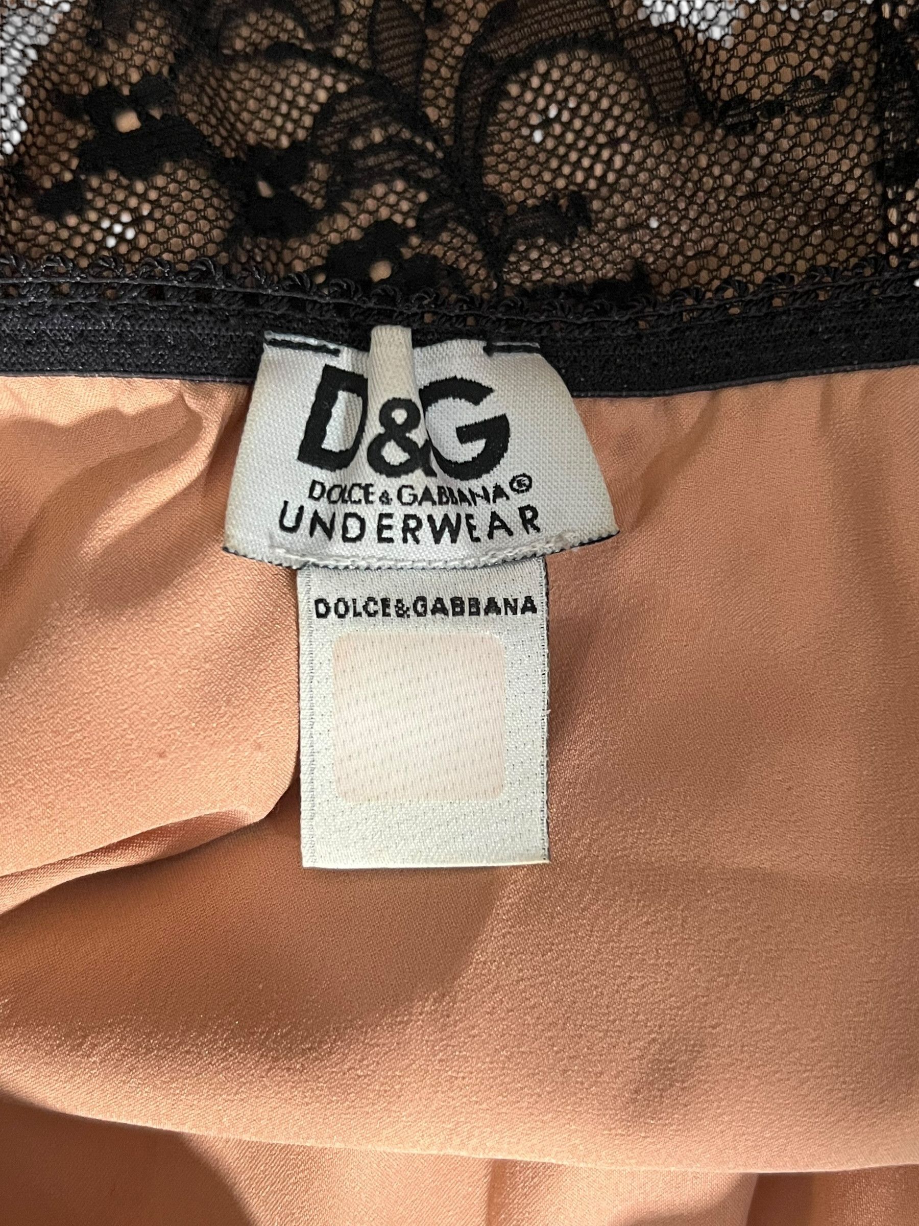 Dolce & Gabbana Dolce & Gabbana Black Lace Bustier Top Size S / US 4 / IT 40 - 7 Thumbnail