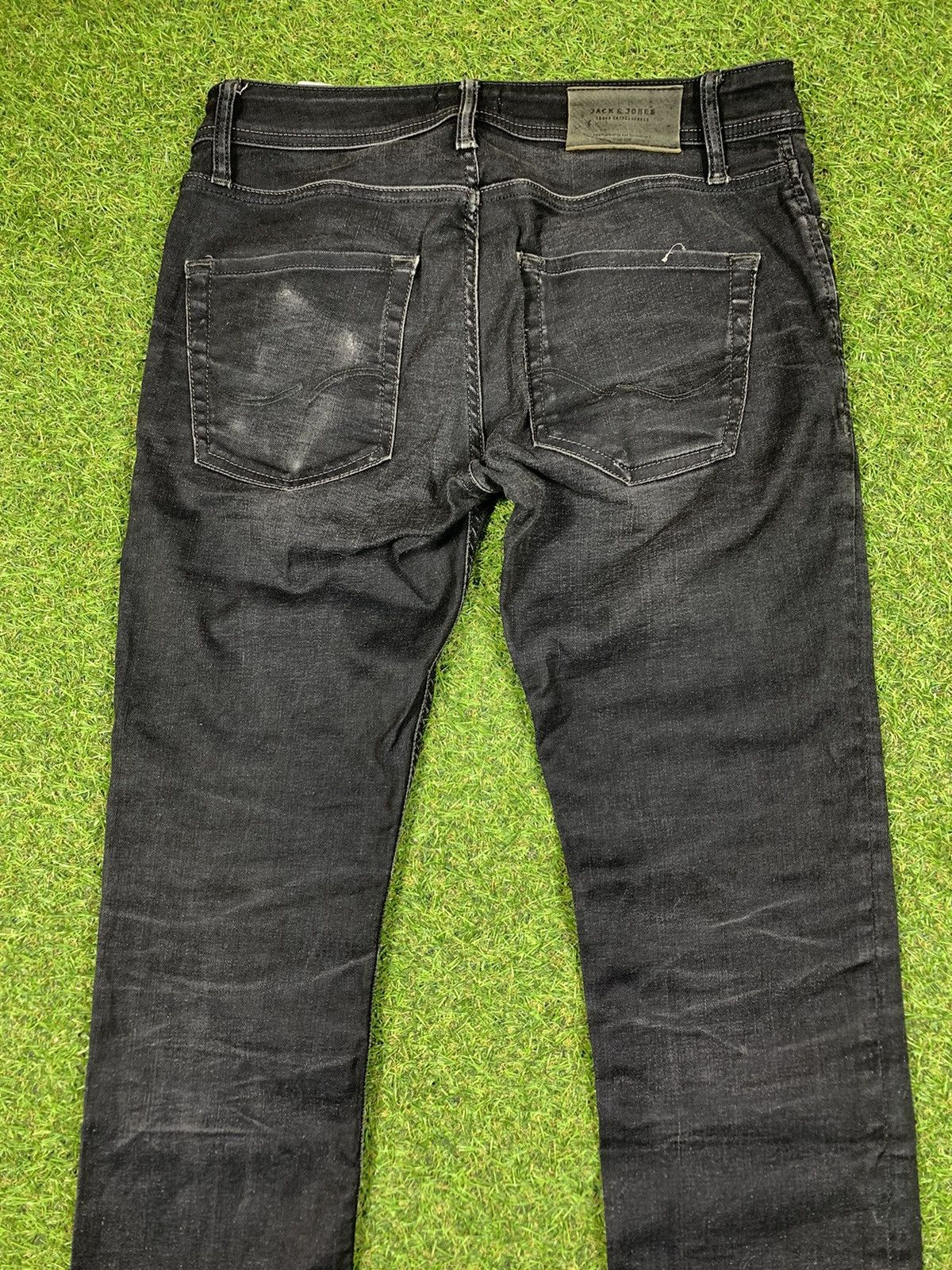 Japanese Brand Vintage Jeans denim faded Japanese style size 31x30 Size US 31 - 4 Thumbnail