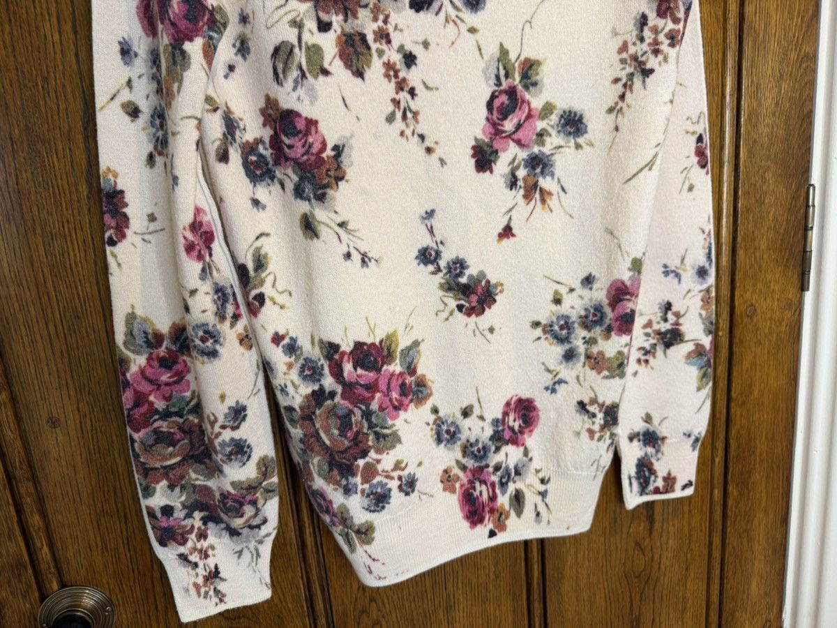 Dolce & Gabbana Dolce & Gabbana D&D floral cream sweater 46 y2k archive Size US S / EU 44-46 / 1 - 19 Thumbnail
