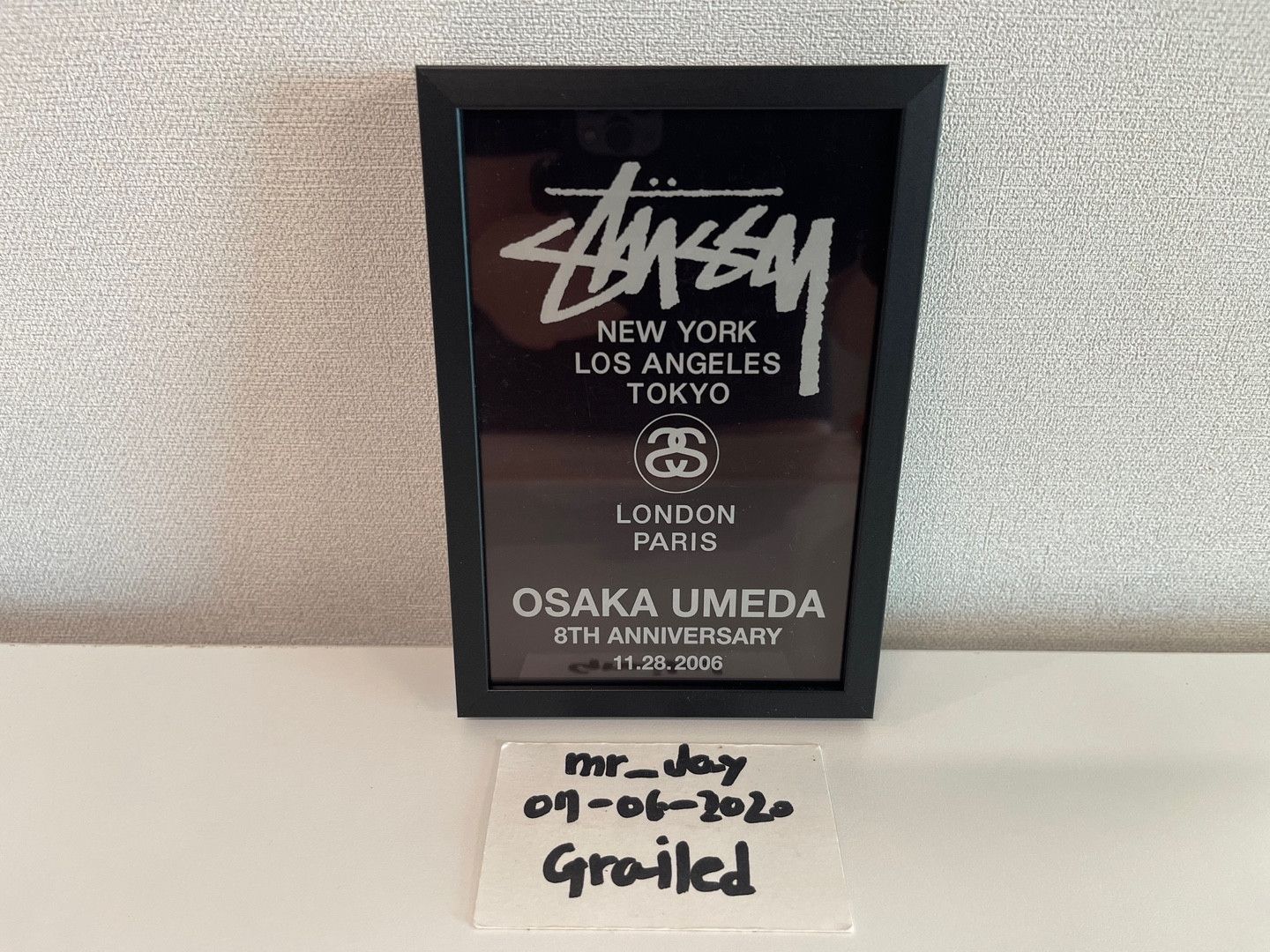 Stussy Stussy OSAKA UMEDA CHAPT art Postercards 2006 Size ONE SIZE - 3 Thumbnail
