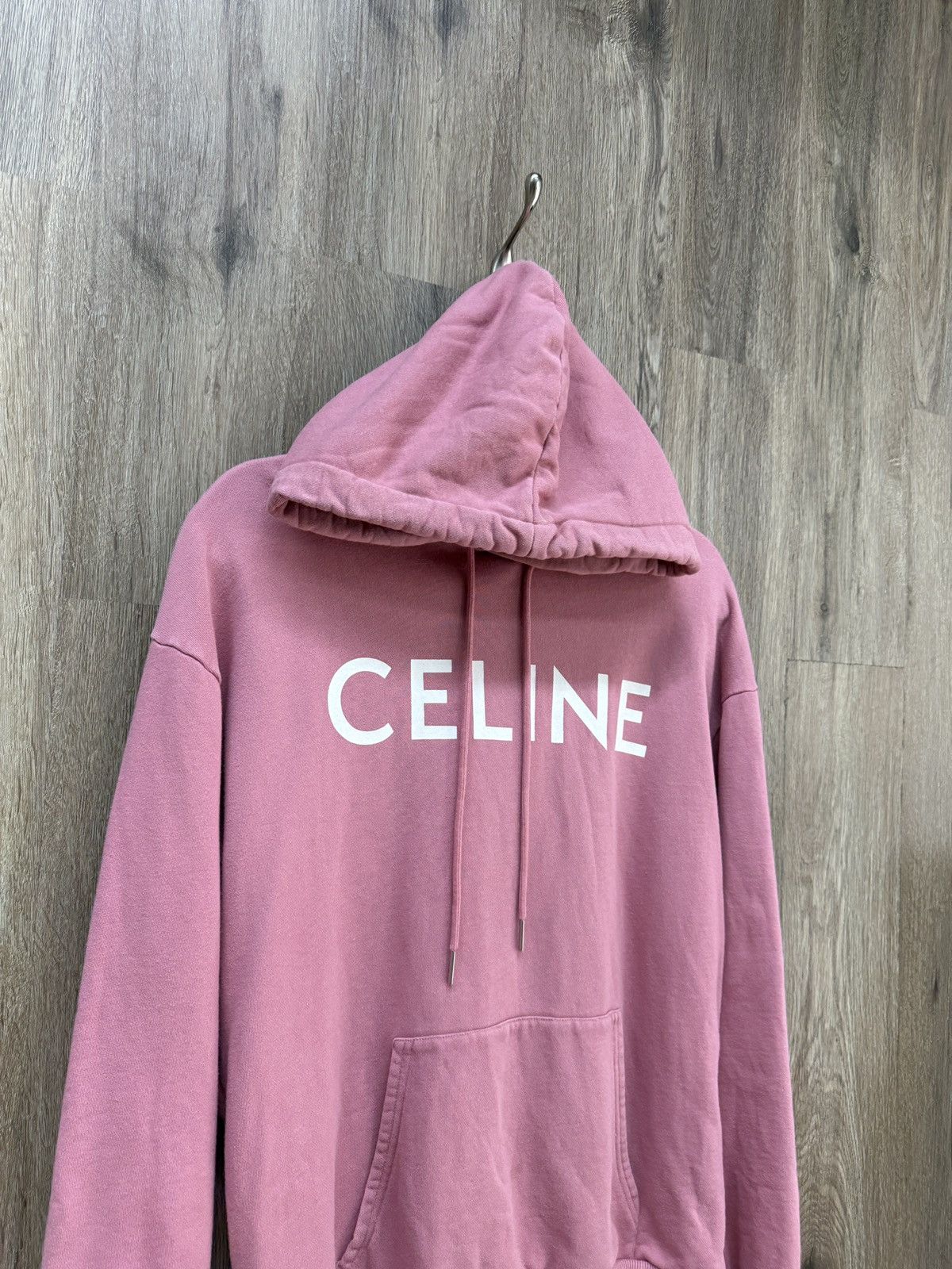 Celine Celine Pink Hoodie Size US S / EU 44-46 / 1 - 2 Thumbnail