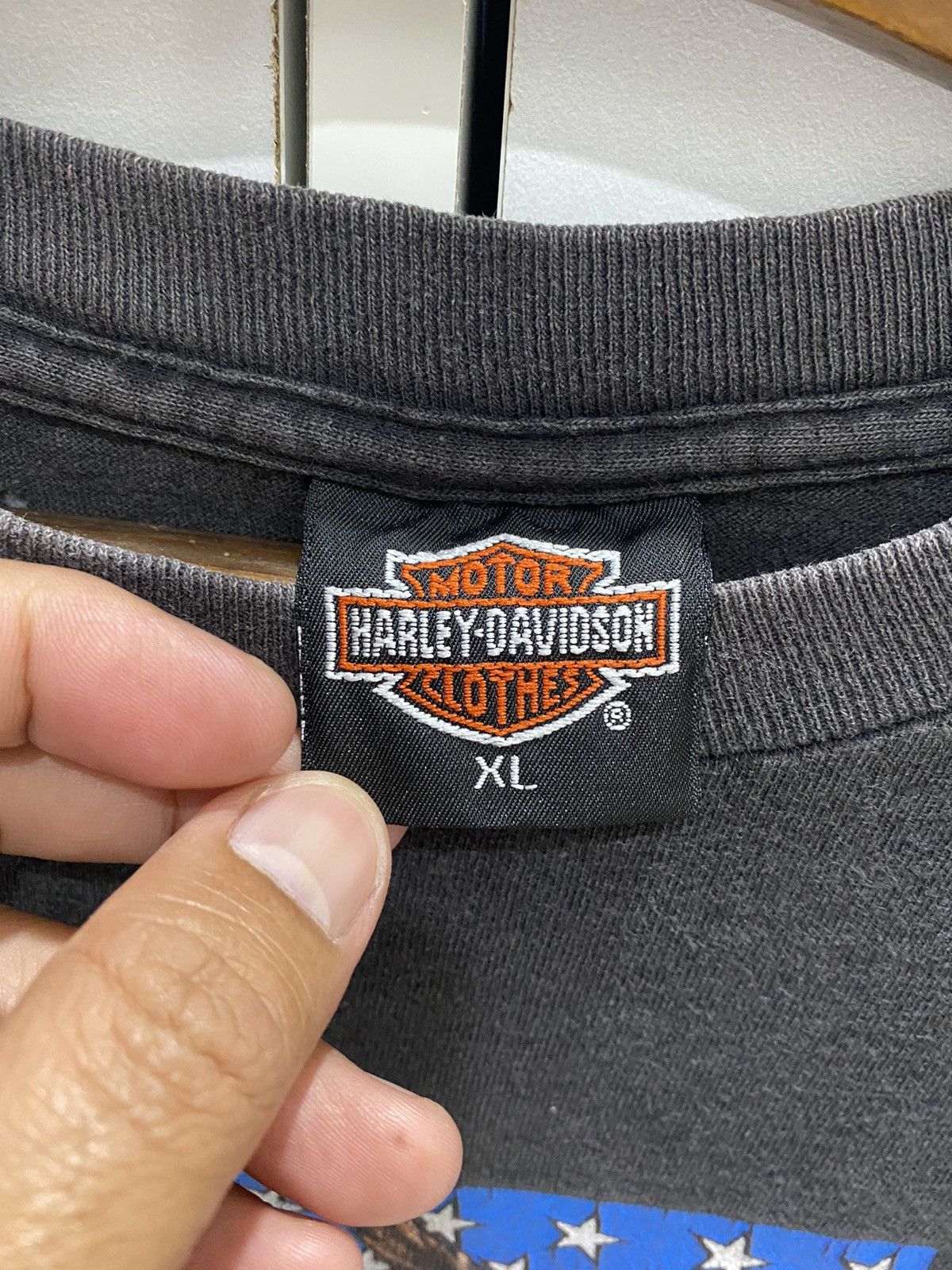 Vintage VINTAGE HARLEY DAVIDSON 3D EMBLEM Size US XL / EU 56 / 4 - 12 Thumbnail