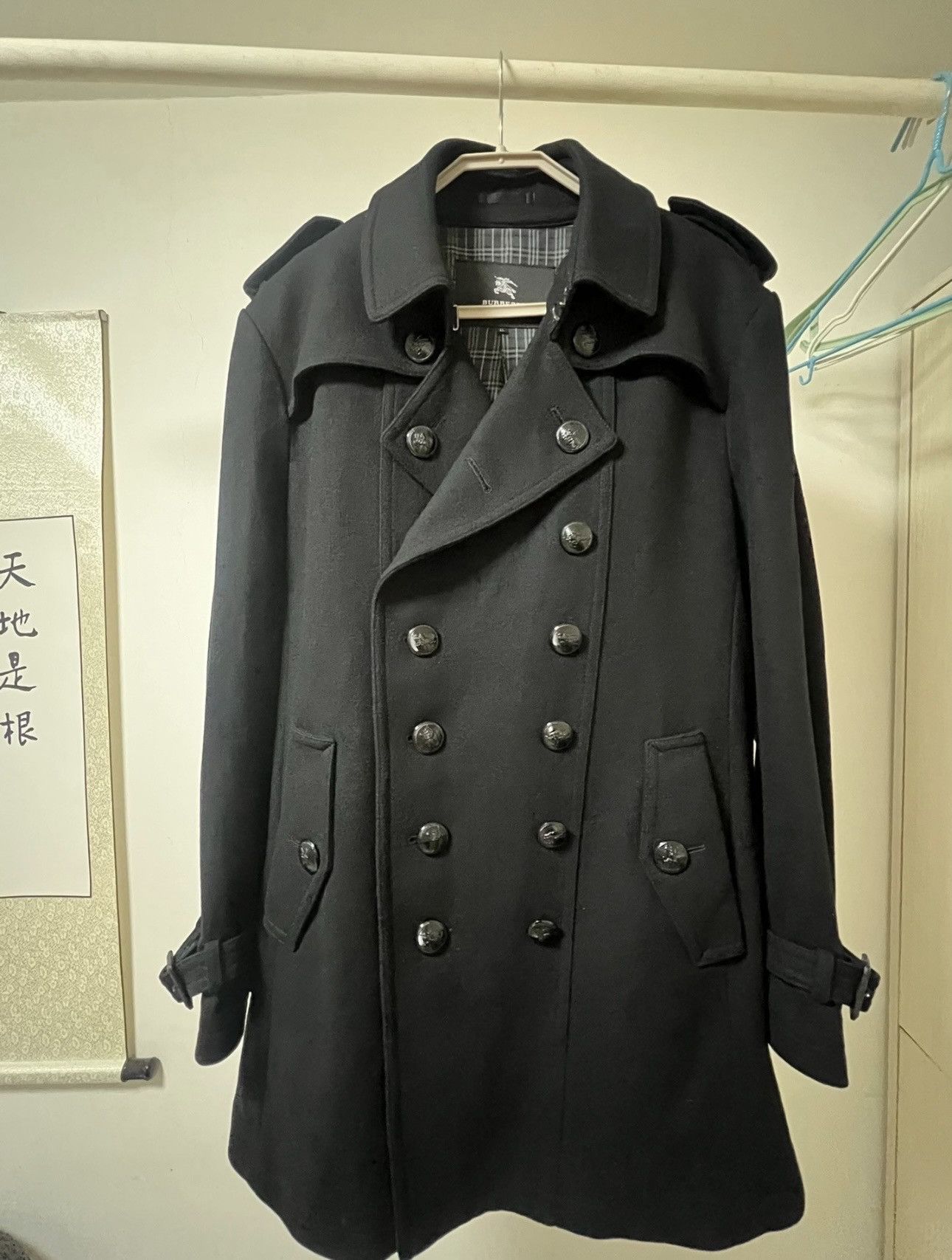 Burberry Burberry black wool coat Size US XXL / EU 58 / 5 - 9 Thumbnail