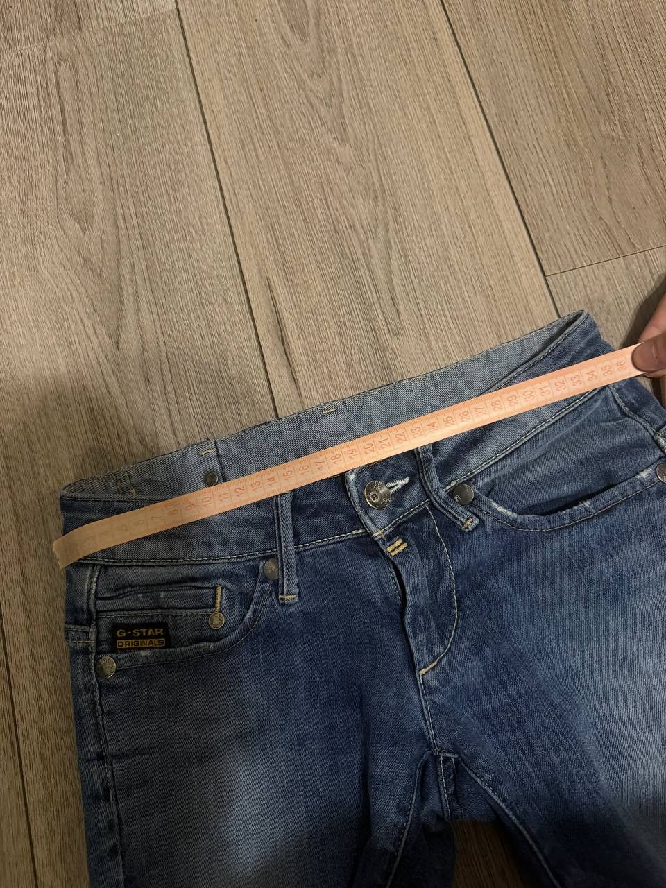 G-Star G-Star Raw Jeans Womens Low Rise Y2K Japanese style XS Blue Size 25" / US 0 / IT 36 - 7 Thumbnail