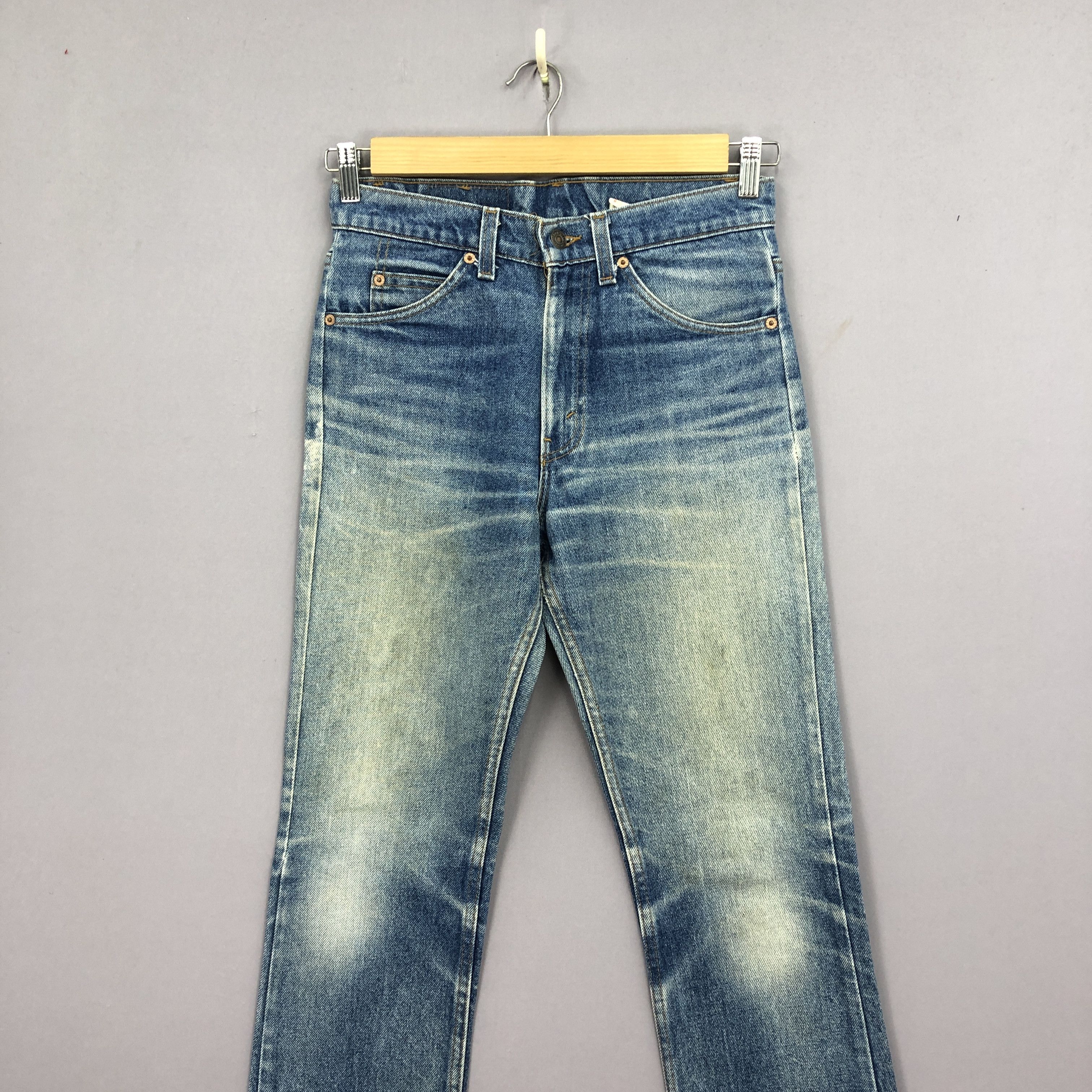 Levi's × Vintage Vintage Levis 517 Faded Jeans Levi's Flare Bell Bottom Denim Size 28" / US 6 / IT 42 - 3 Thumbnail
