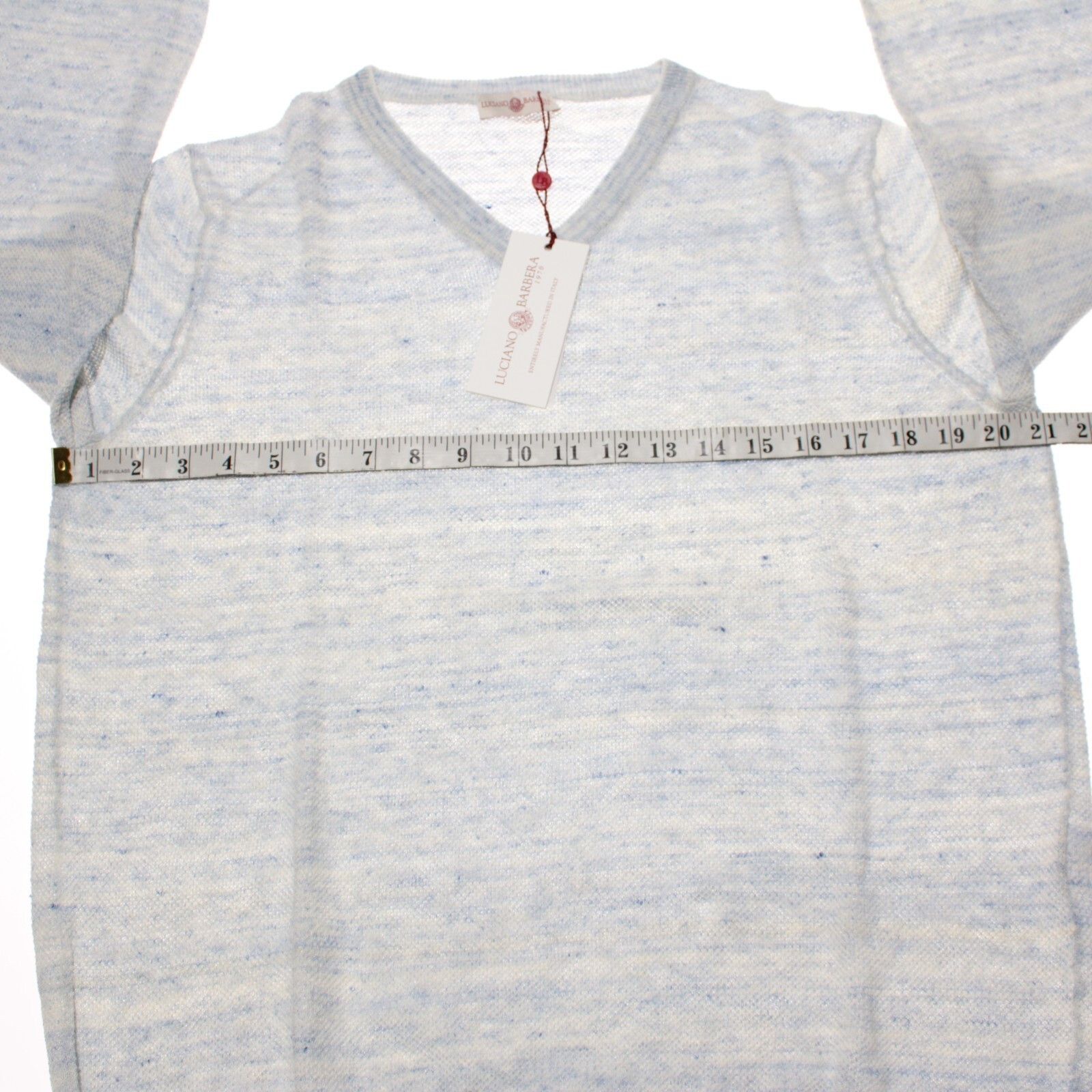 Luciano Barbera Luciano Barbera Sweater Size US M in Blue Size US M / EU 48-50 / 2 - 5 Thumbnail