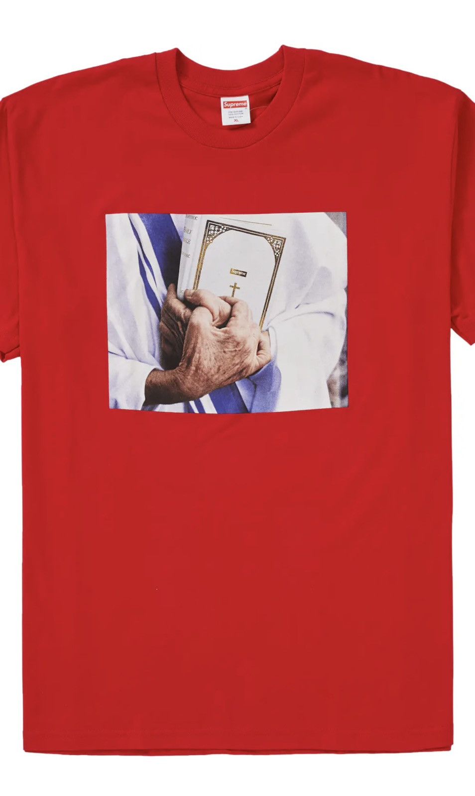 Supreme Supreme Bible Tee Medium Size US M / EU 48-50 / 2 - 6 Thumbnail