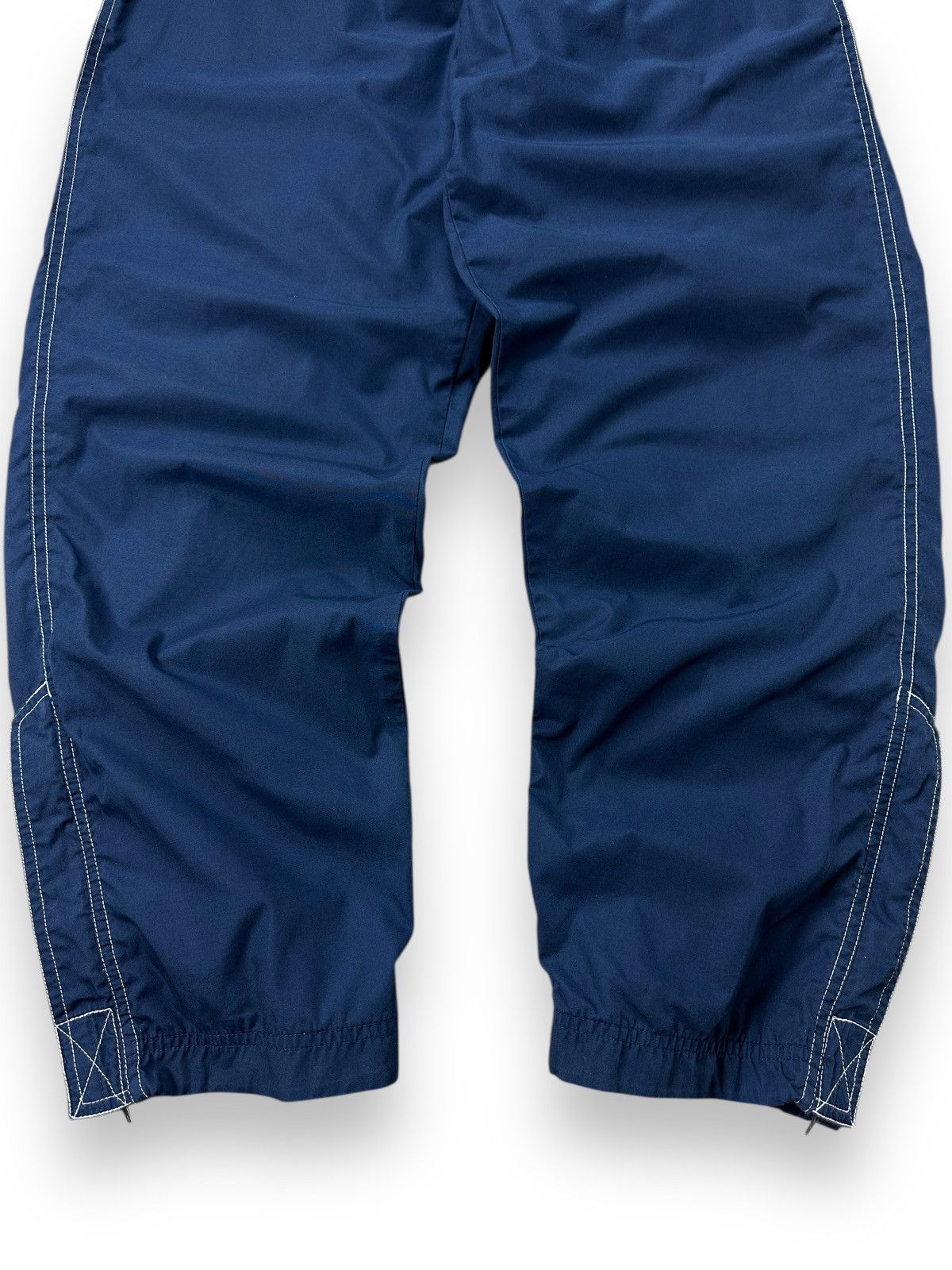 Nike × Vintage Vintage 90’s Nike Nylon Baggy Track Pants Joggers Y2K Size US 32 / EU 48 - 3 Thumbnail