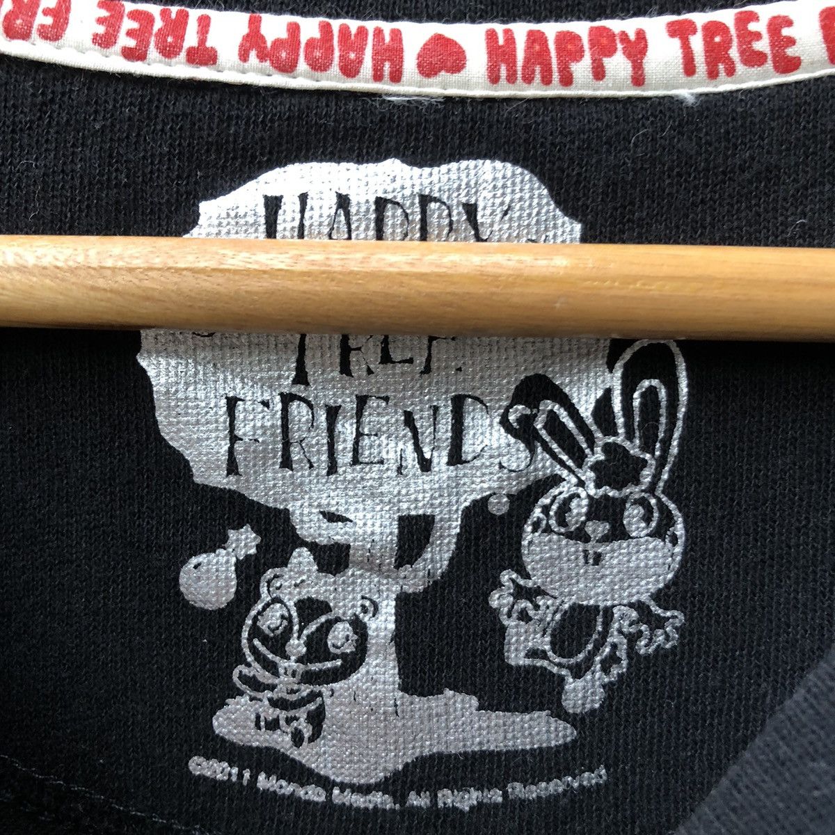Cartoon Network Vintage Happy Tree Friends 3 Quarter Tshirt Size S / US 4 / IT 40 - 3 Thumbnail