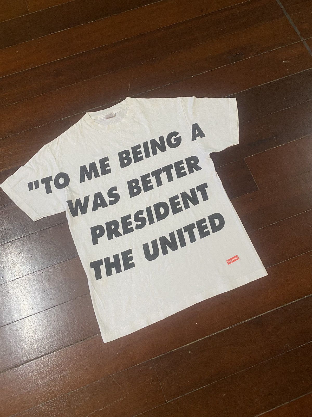Supreme Vtg y2k Supreme Goodfellas Quote To Me Being A Gangster ss07 Size US M / EU 48-50 / 2 - 2 Thumbnail
