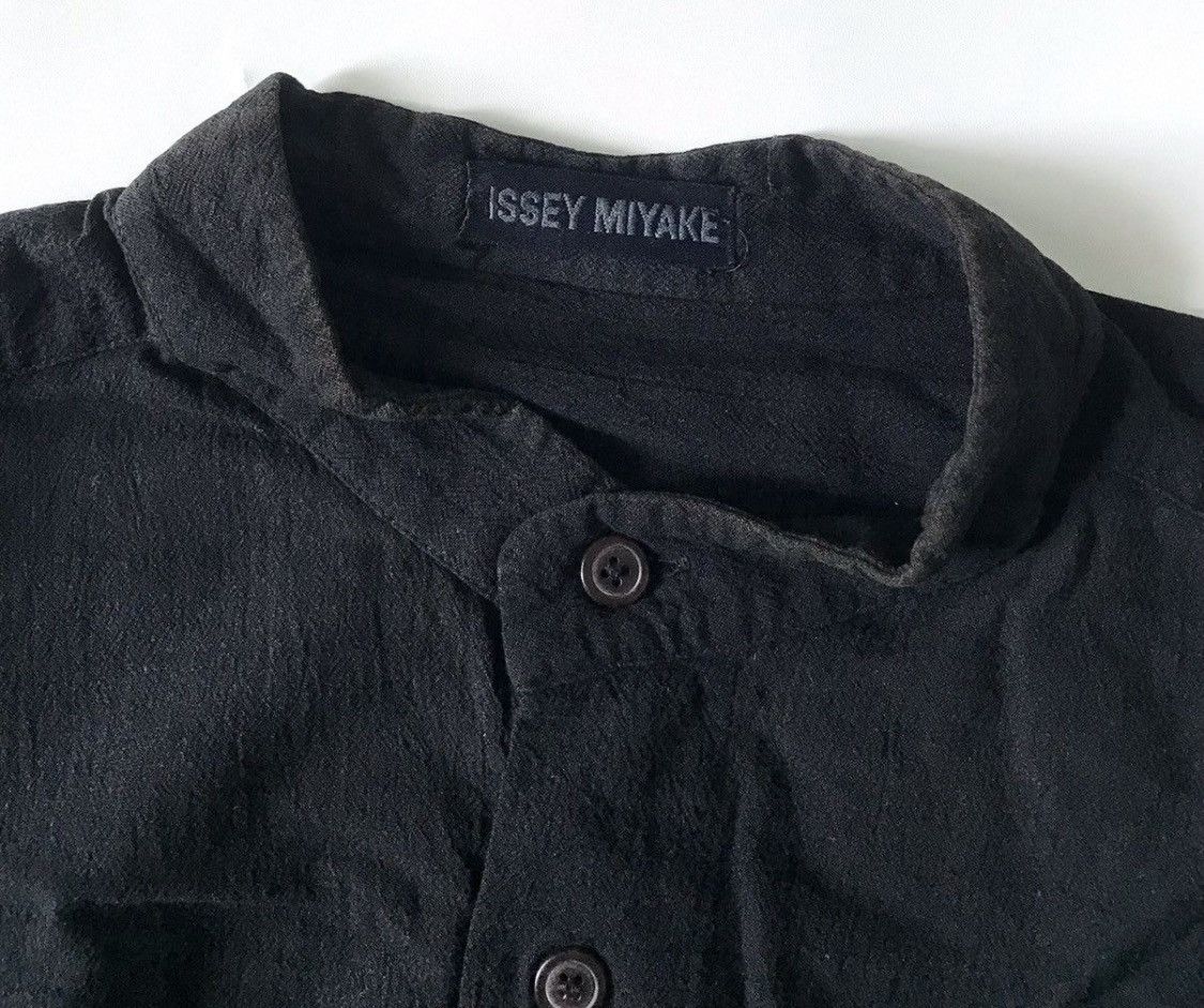 Issey Miyake Vintage issey miyake collarless button up Size US M / EU 48-50 / 2 - 2 Thumbnail