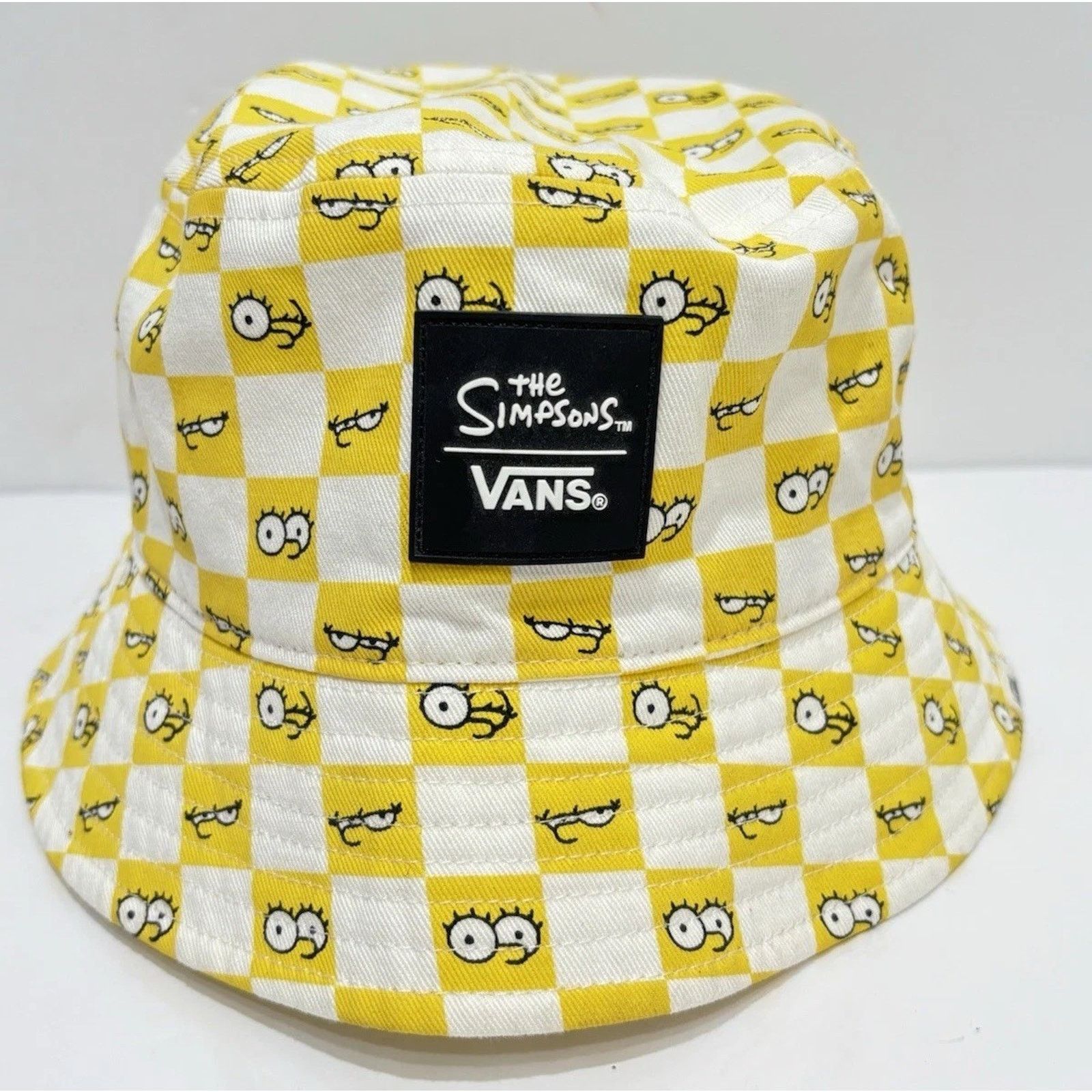 Vans Vans x The Simpsons Check Eyes Bucket Hat Size Yellow OS Size ONE SIZE - 1 Thumbnail