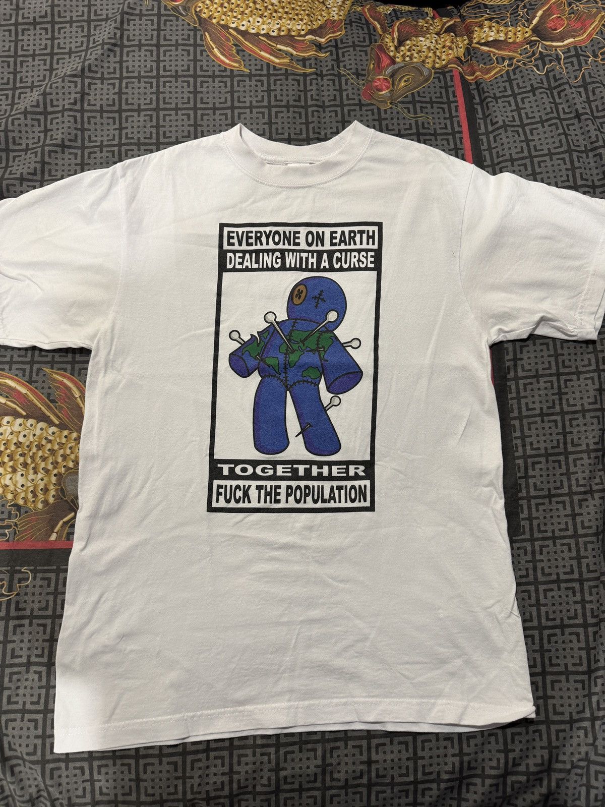 Fuck The Population Dealing with a curse tee Size US L / EU 52-54 / 3 - 1 Thumbnail