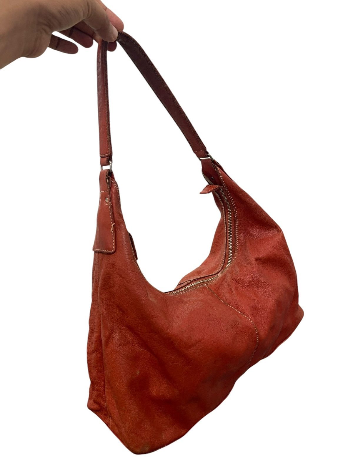 Japanese Brand Full Leather Margarett Howell Idea Hand Shoulder Bag 4🟩 Size ONE SIZE - 4 Thumbnail