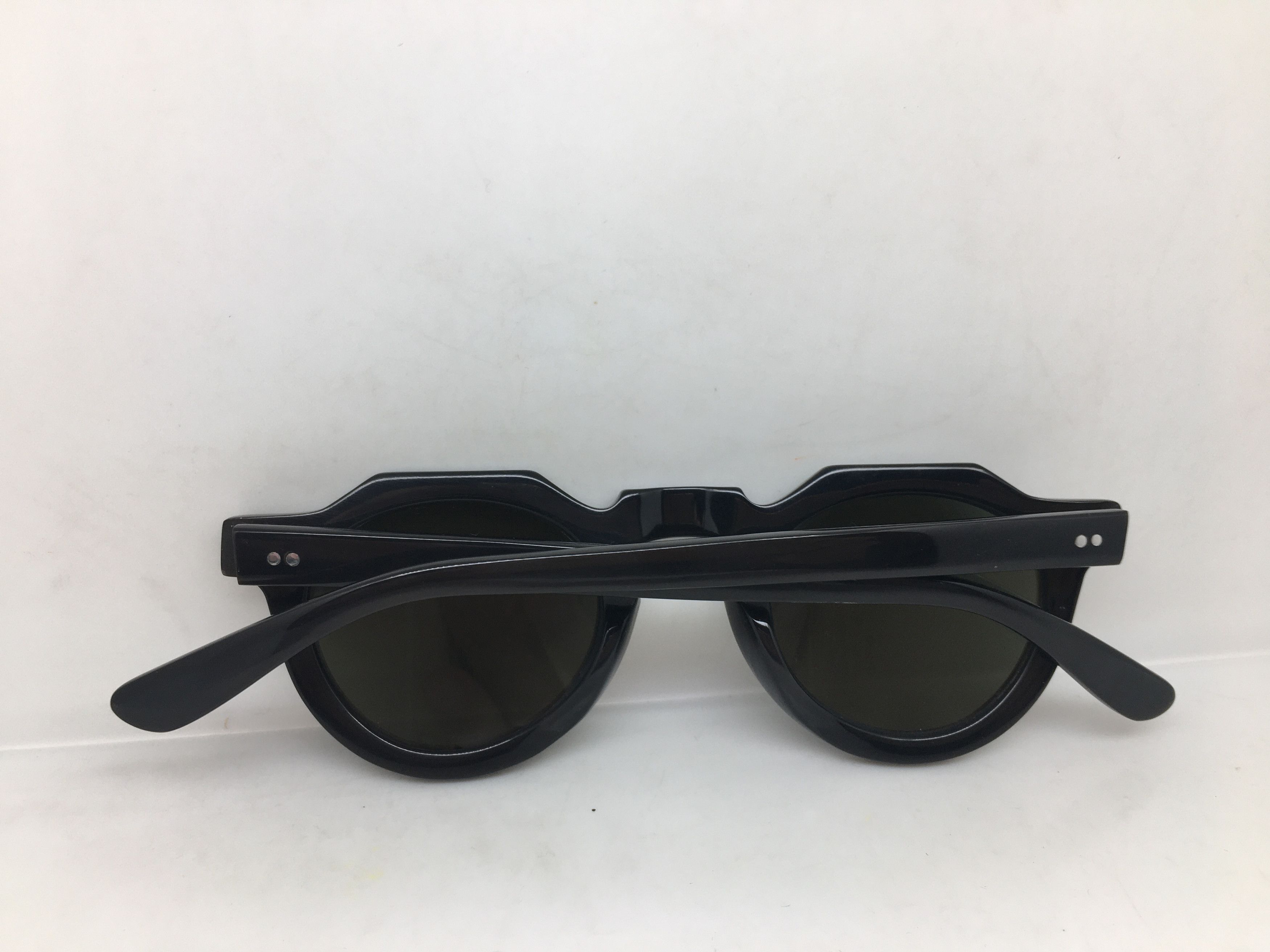 Lesca Lunetier Lesca Lunetier Genuine Horn PICA Architect Sunglasses Size ONE SIZE - 9 Thumbnail