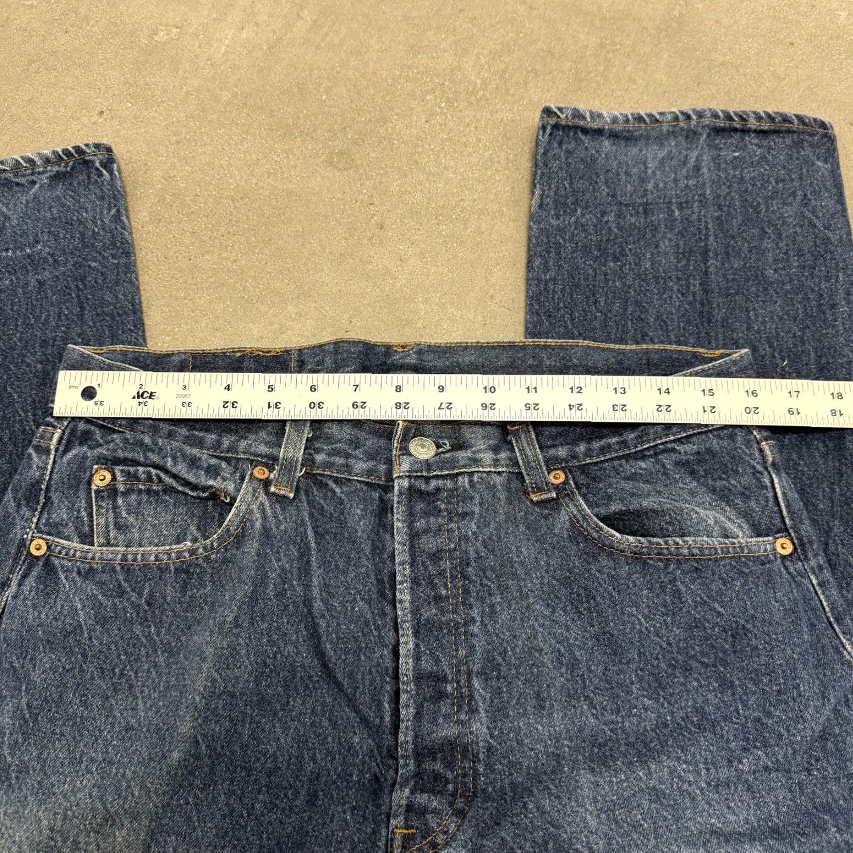 Levi's VINTAGE Levi's 501 Jeans Shirt? Wait, check. Size US 32 / EU 48 - 7 Thumbnail