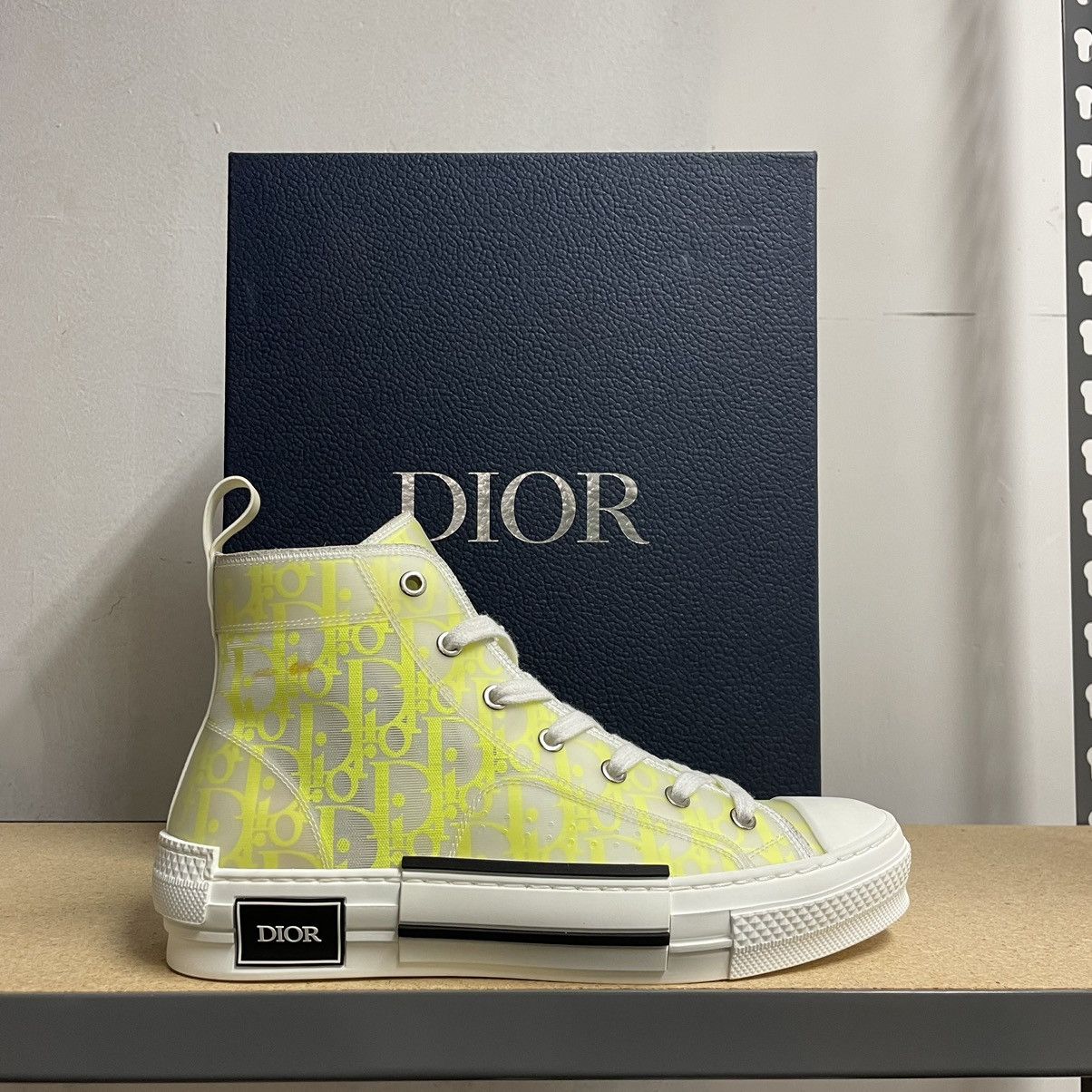 Dior Dior B23 High Top Sneaker Size US 7 / EU 40 - 1 Thumbnail