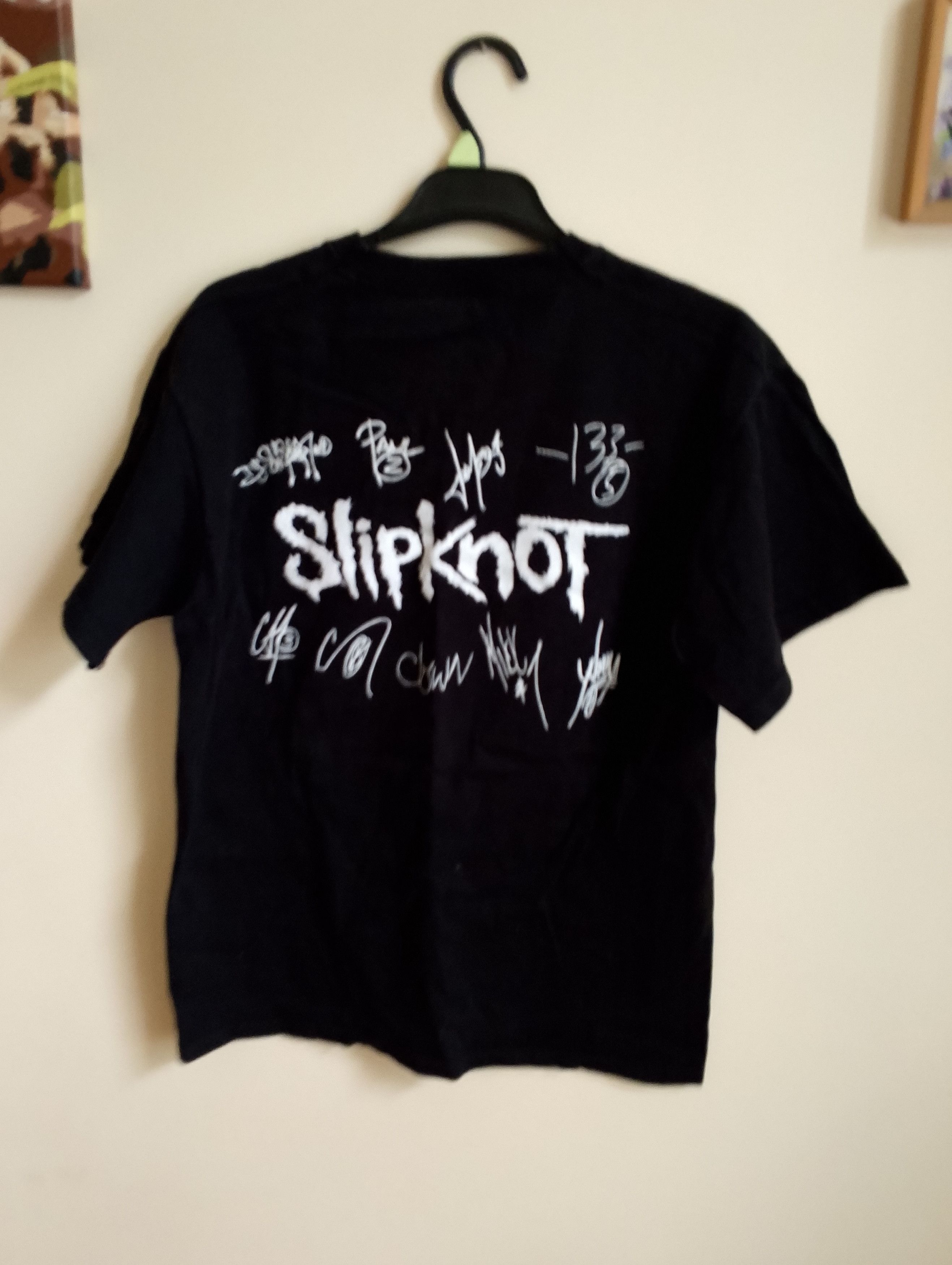 Slipknot slipknot Paul Gray autographed t-shirt Size US M / EU 48-50 / 2 - 2 Thumbnail