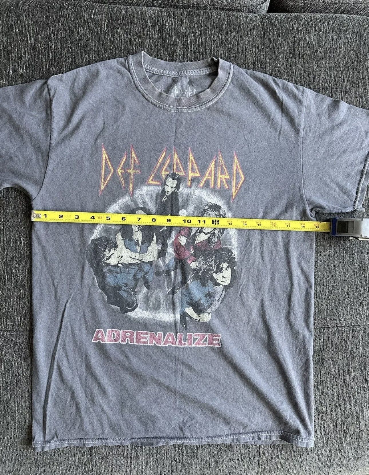 Def Leppard × Vintage Def Leppard Adrenalize T-Shirt Size:Small women’s Size S / US 4 / IT 40 - 3 Thumbnail